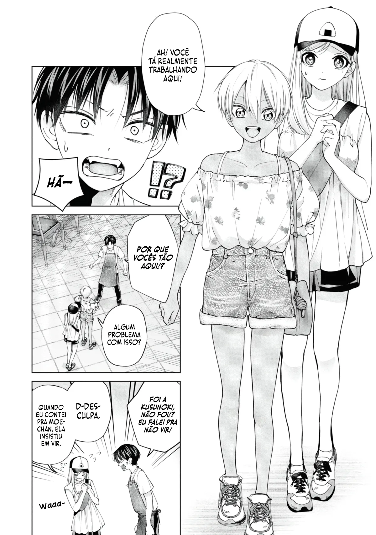 Kusunoki Fracassou em Estrear no Ensino Médio Capitulo 21 Pagina 7