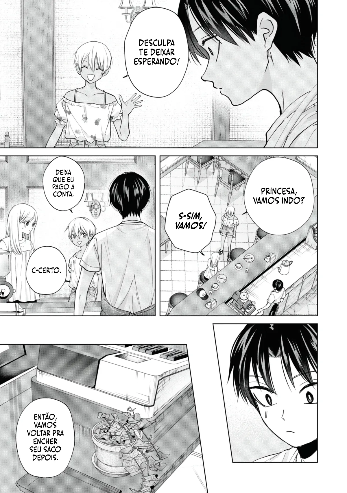 Kusunoki Fracassou em Estrear no Ensino Médio Capitulo 21 Pagina 16