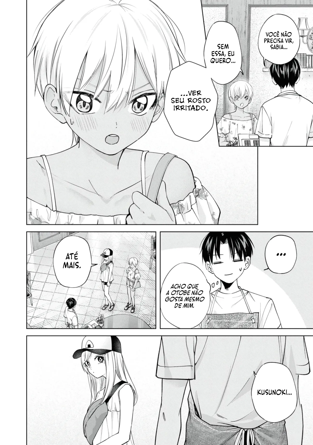 Kusunoki Fracassou em Estrear no Ensino Médio Capitulo 21 Pagina 17