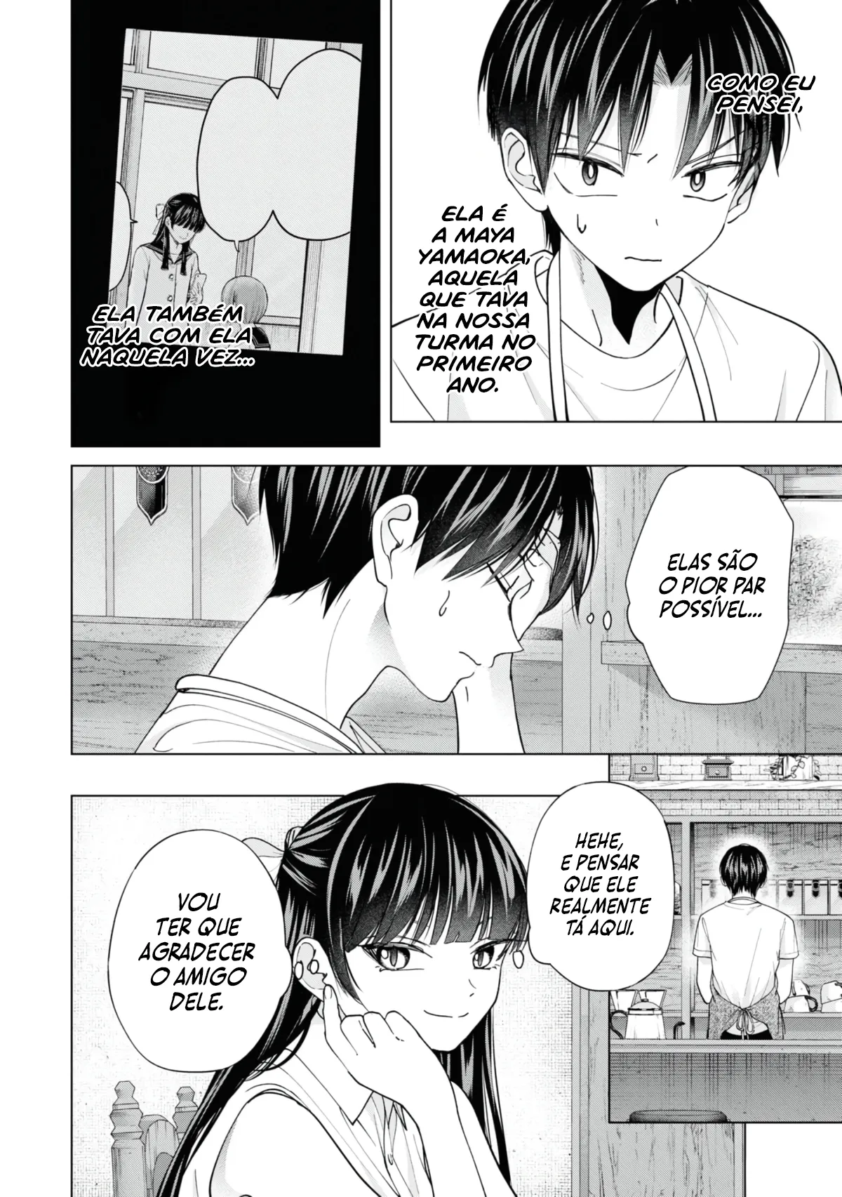 Kusunoki Fracassou em Estrear no Ensino Médio Capitulo 22 Pagina 7