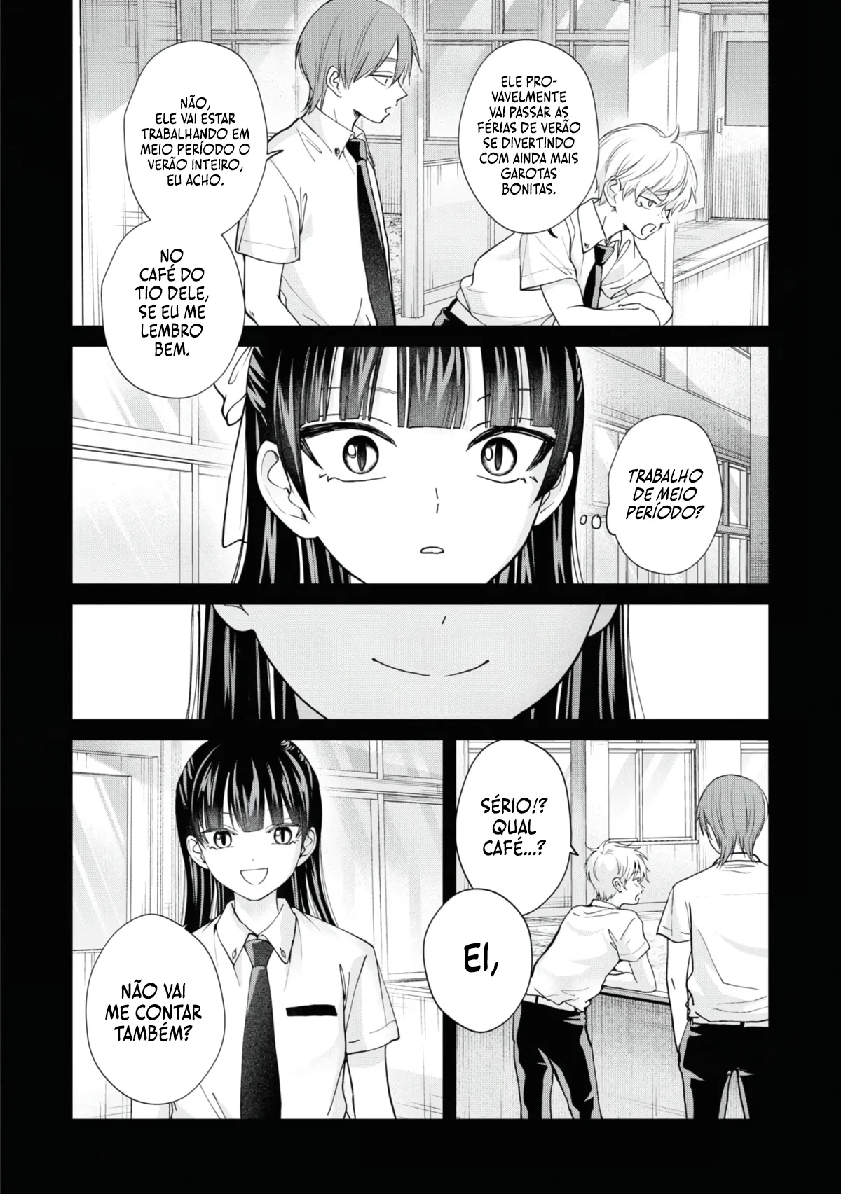 Kusunoki Fracassou em Estrear no Ensino Médio Capitulo 22 Pagina 9