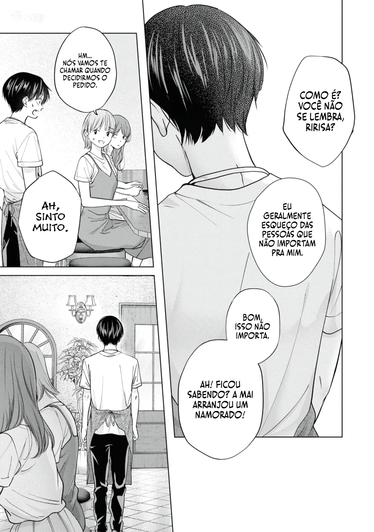 Kusunoki Fracassou em Estrear no Ensino Médio Capitulo 22 Pagina 16