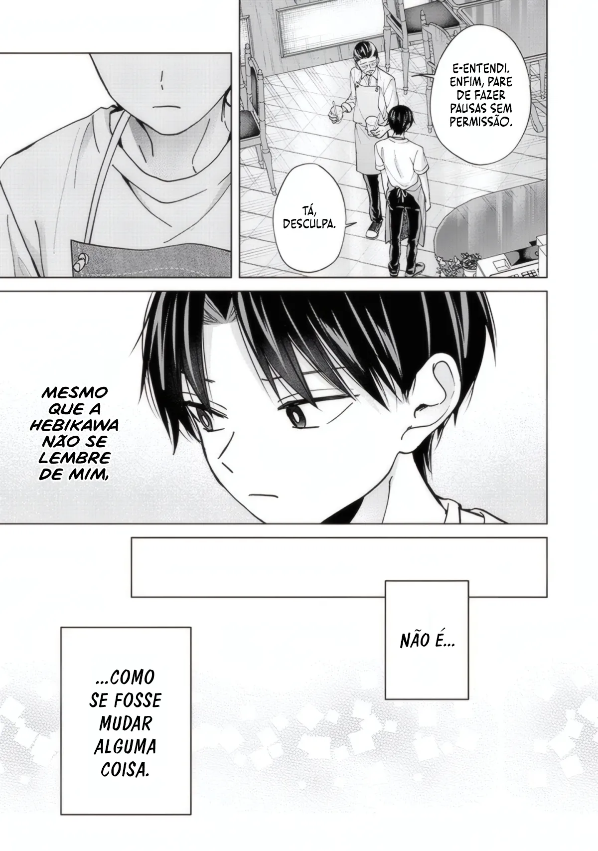 Kusunoki Fracassou em Estrear no Ensino Médio Capitulo 23 Pagina 8