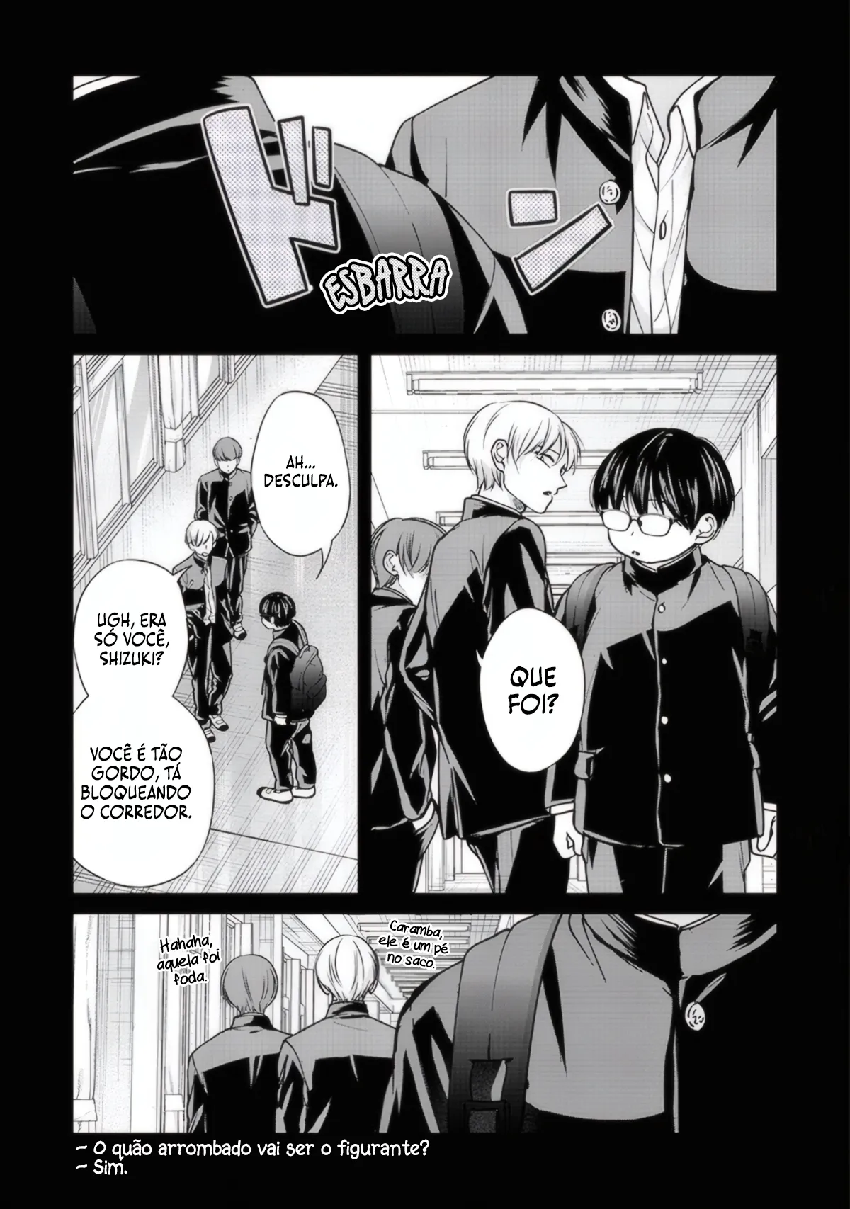 Kusunoki Fracassou em Estrear no Ensino Médio Capitulo 24 Pagina 10