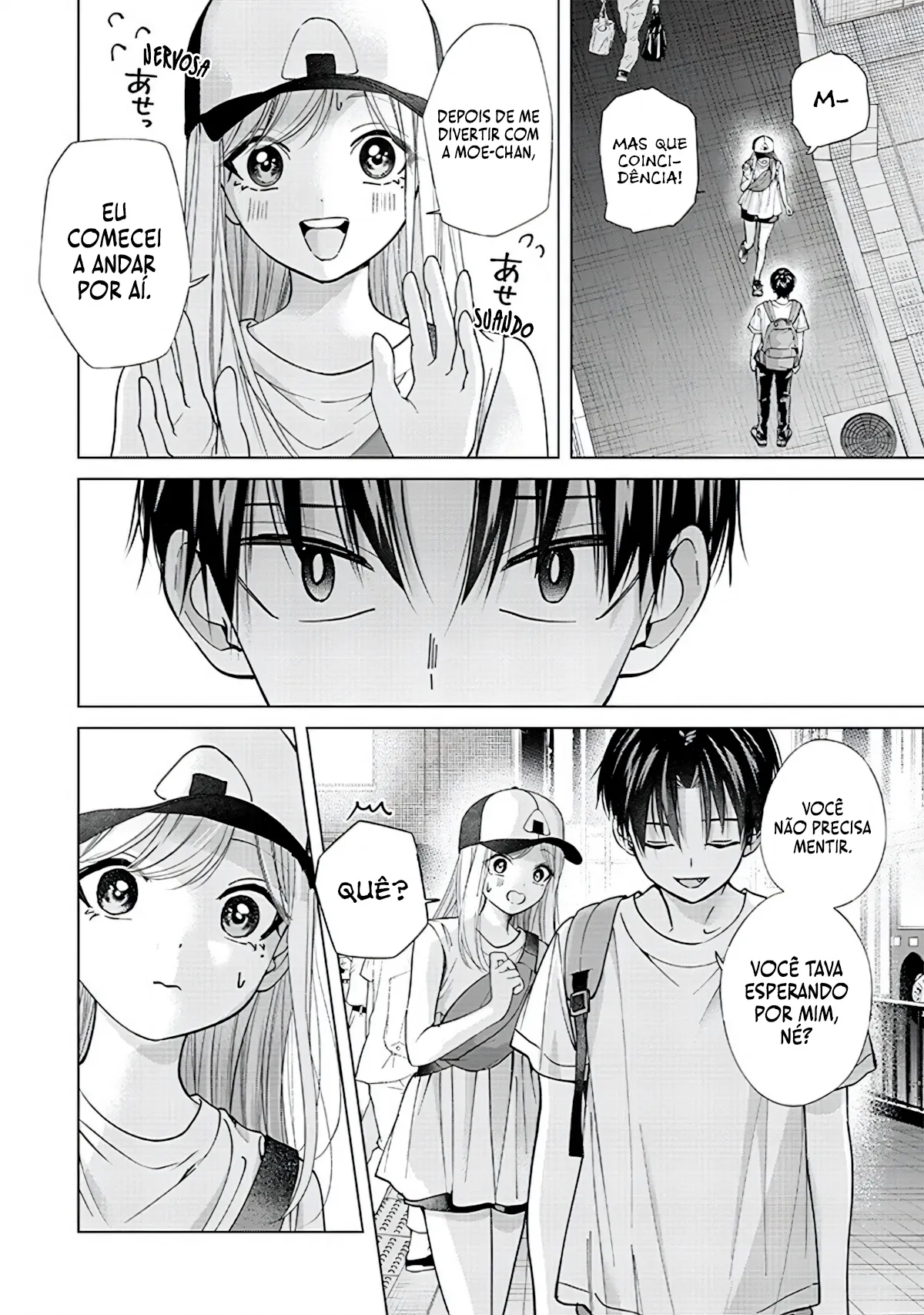 Kusunoki Fracassou em Estrear no Ensino Médio Capitulo 25 Pagina 3