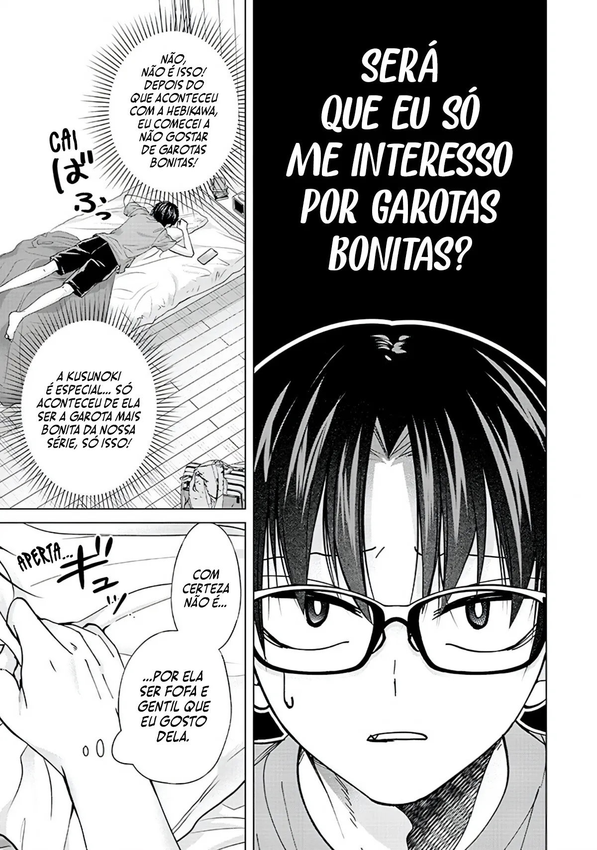 Kusunoki Fracassou em Estrear no Ensino Médio Capitulo 26 Pagina 4
