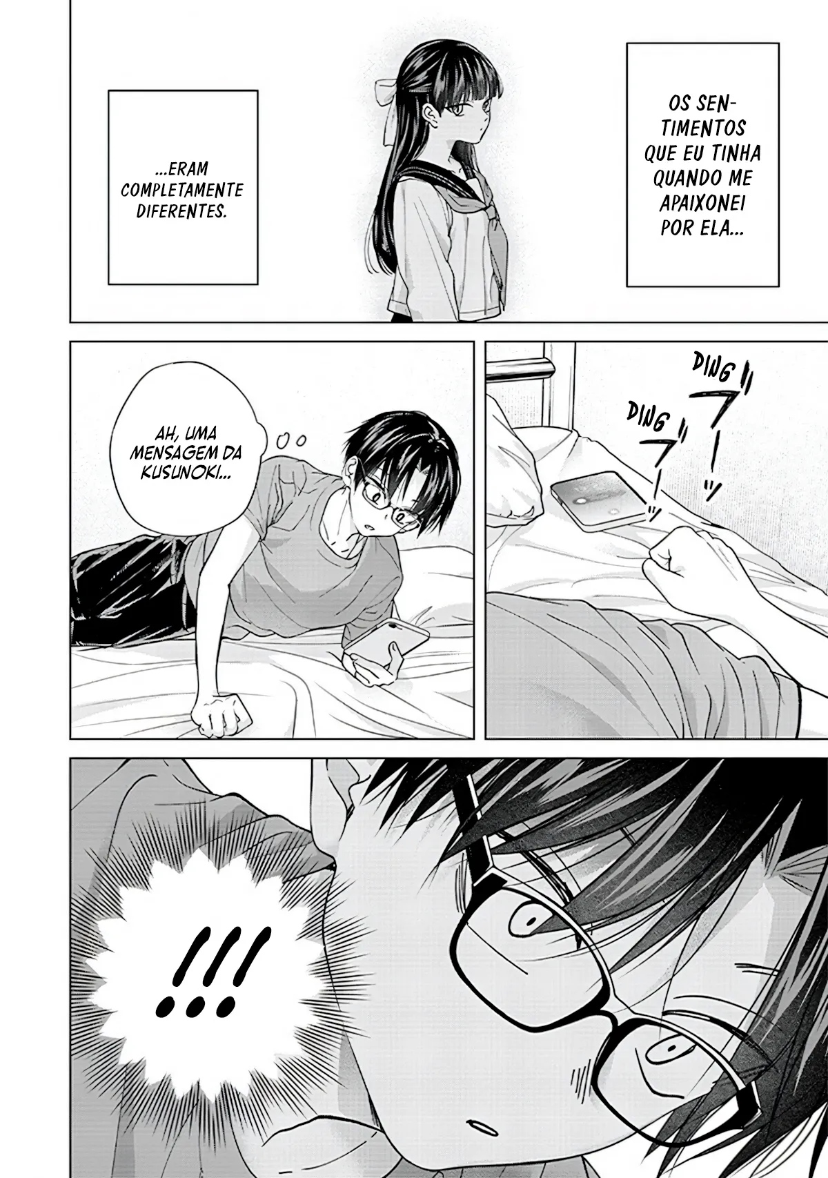 Kusunoki Fracassou em Estrear no Ensino Médio Capitulo 26 Pagina 5