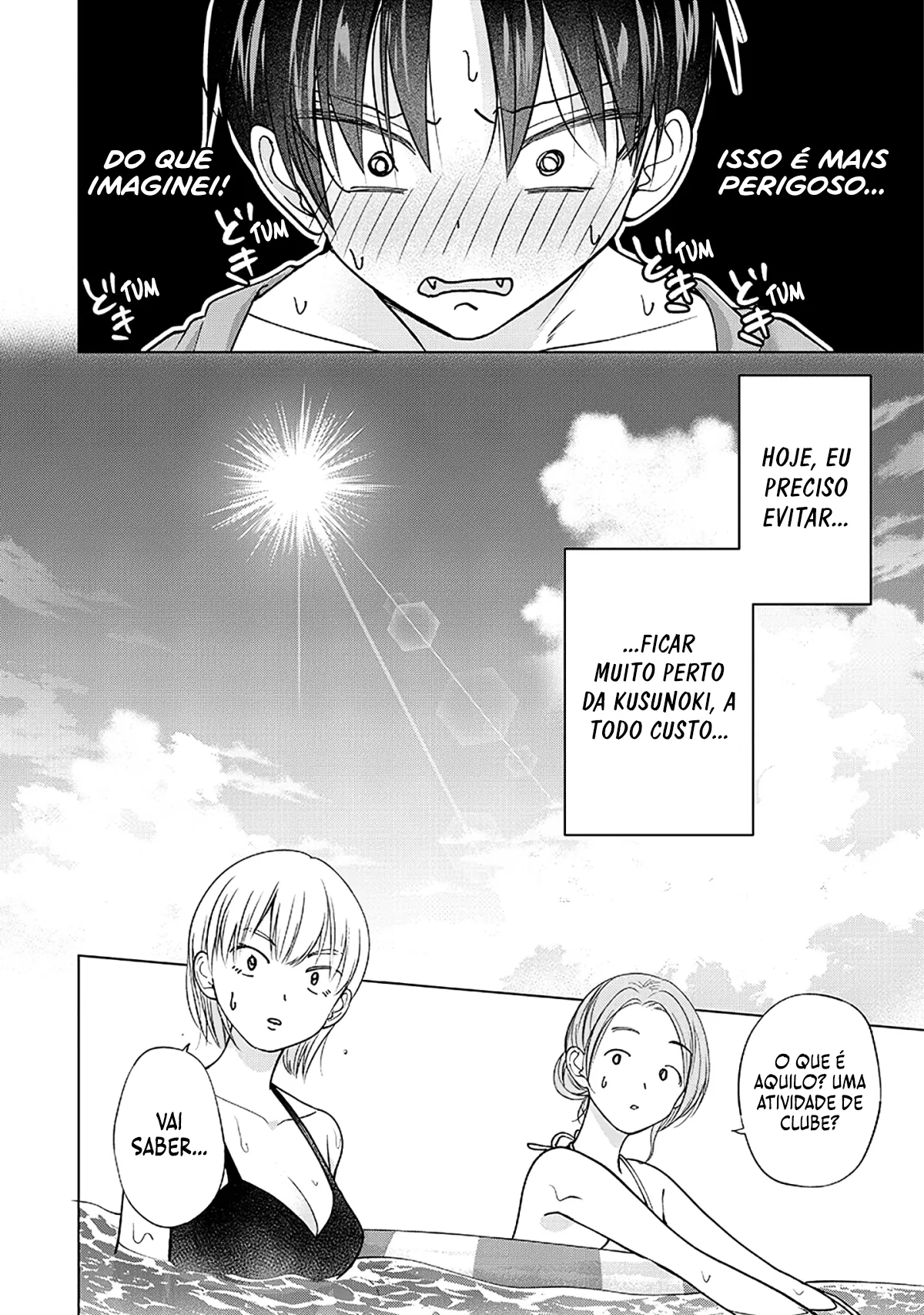 Kusunoki Fracassou em Estrear no Ensino Médio Capitulo 27 Pagina 7