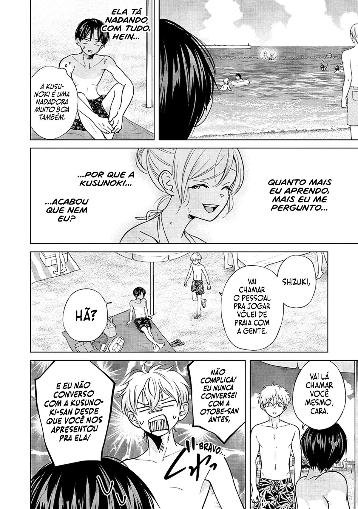 Kusunoki Fracassou em Estrear no Ensino Médio Capitulo 27 Pagina 9