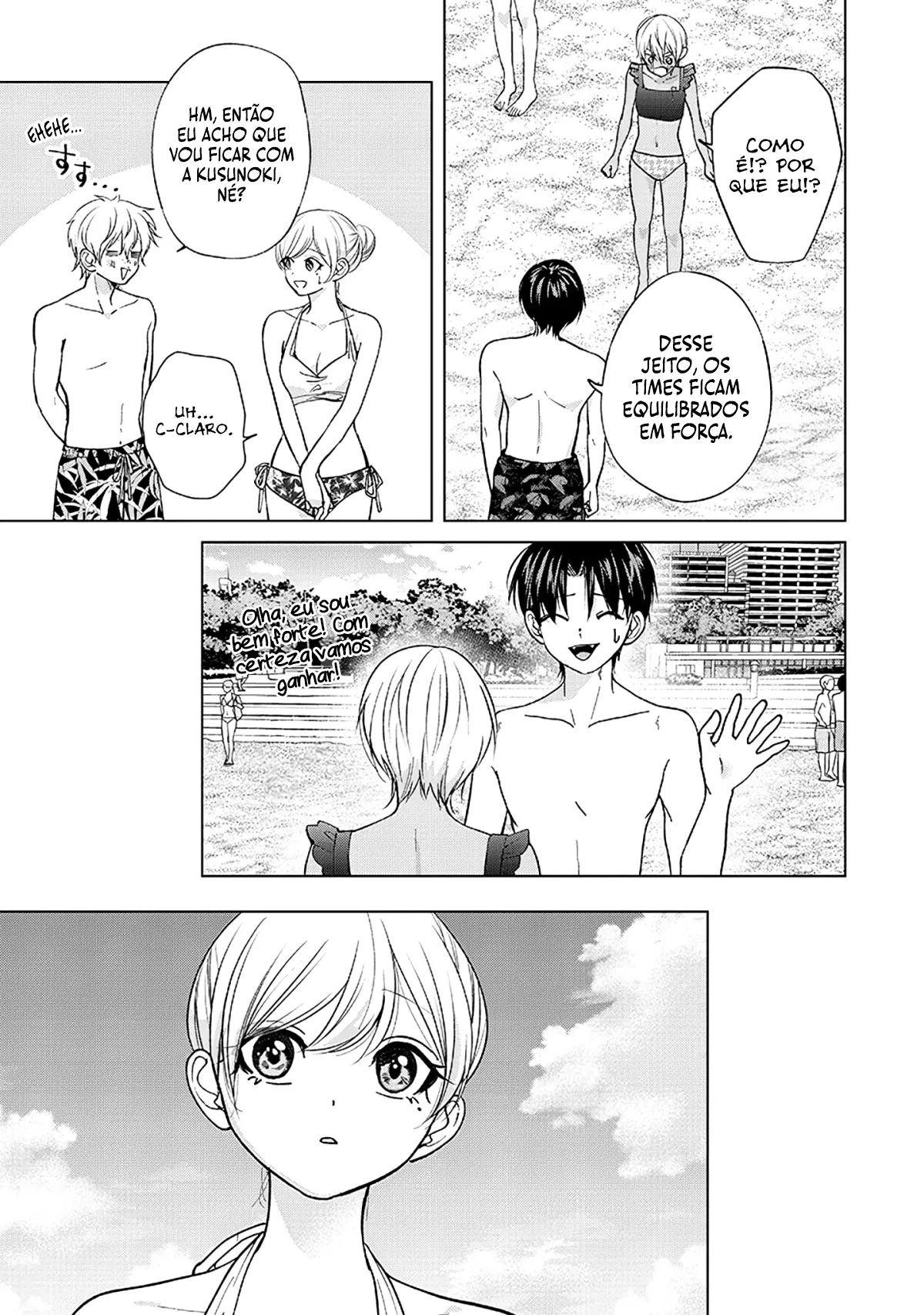 Kusunoki Fracassou em Estrear no Ensino Médio Capitulo 27 Pagina 12