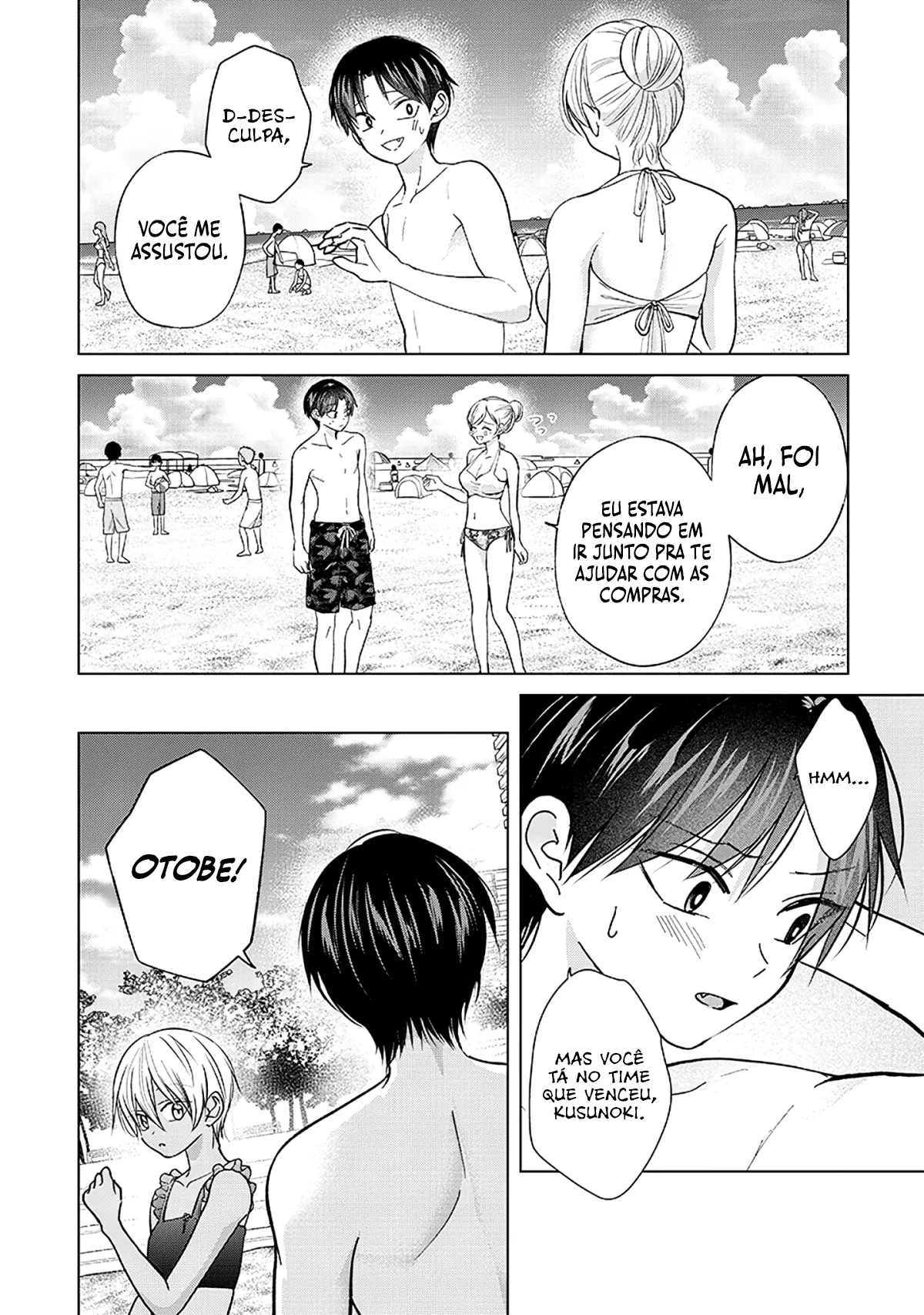 Kusunoki Fracassou em Estrear no Ensino Médio Capitulo 27 Pagina 17