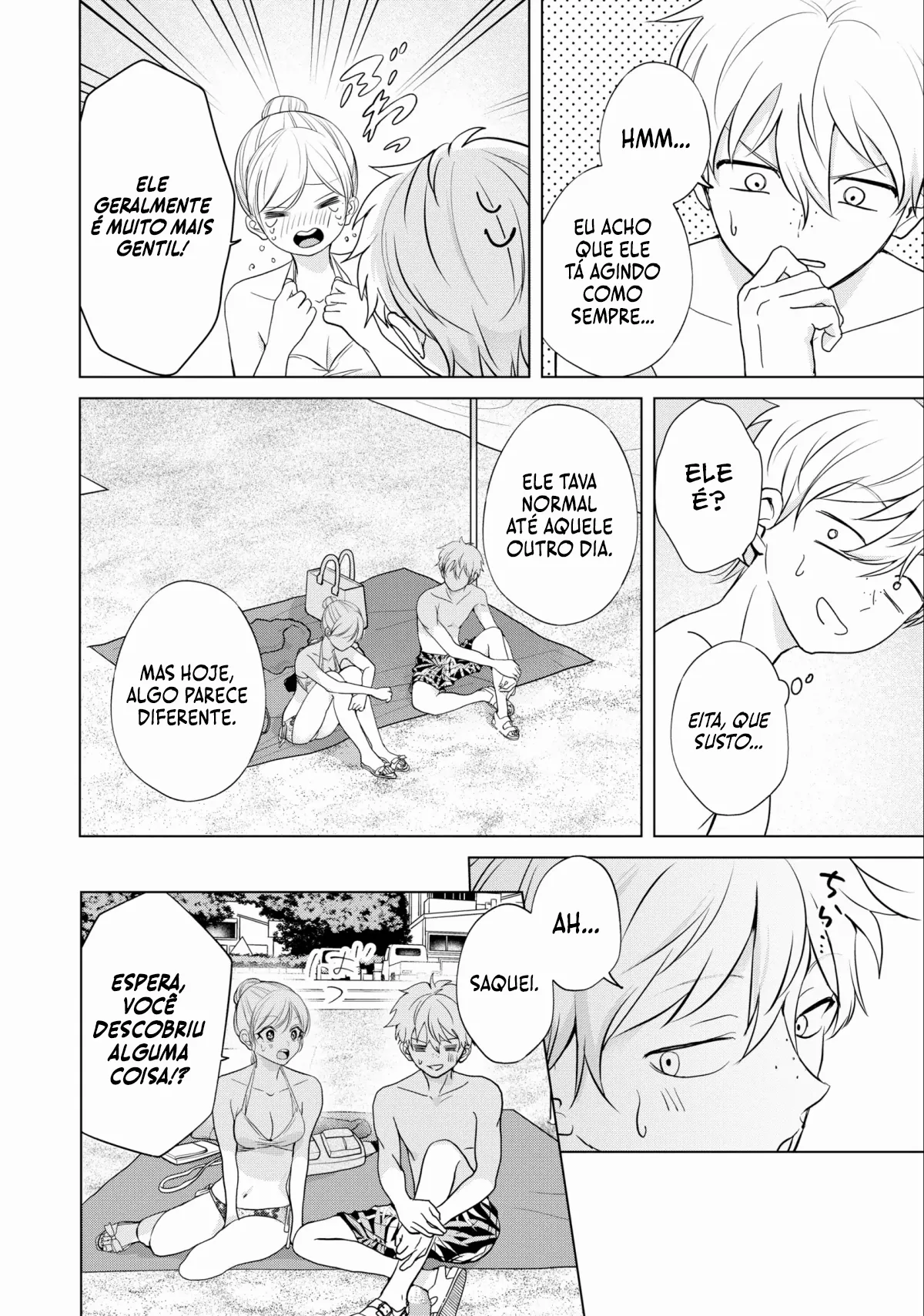 Kusunoki Fracassou em Estrear no Ensino Médio Capitulo 28 Pagina 5