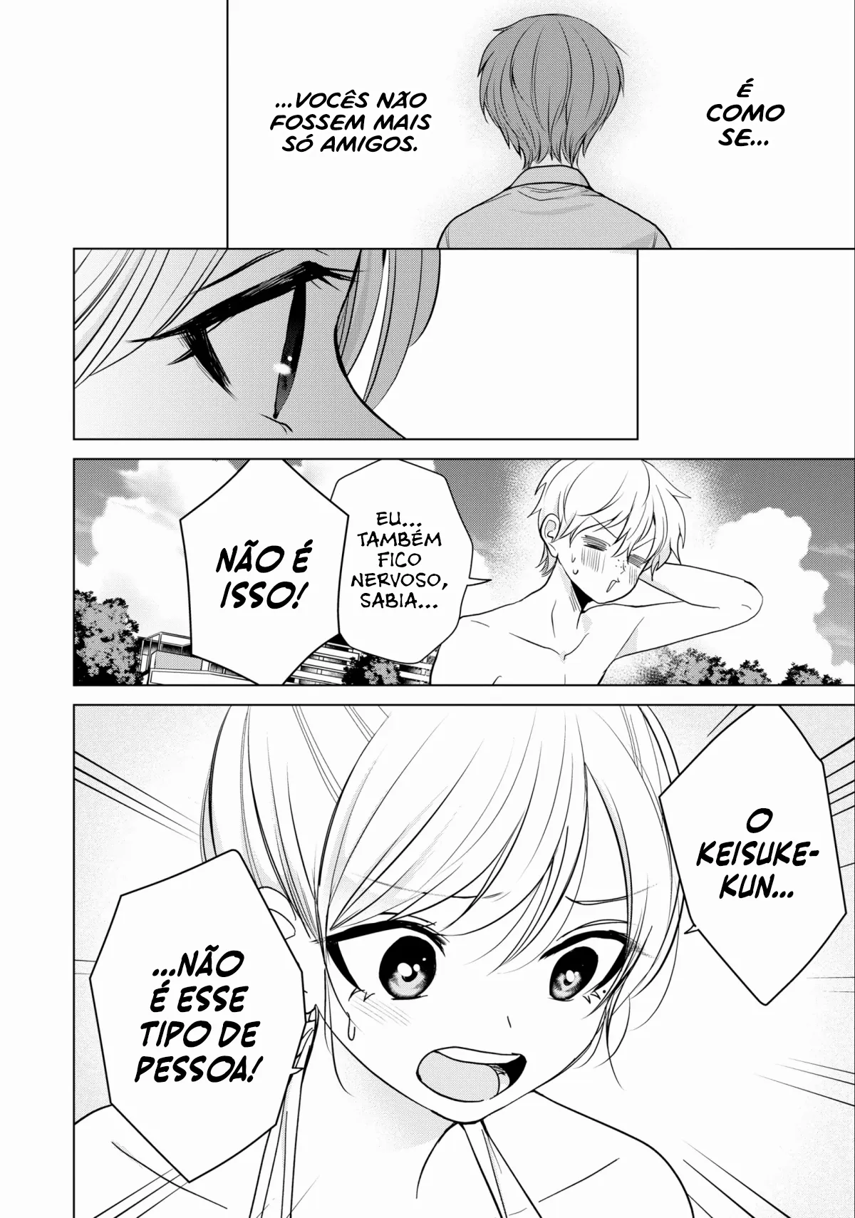 Kusunoki Fracassou em Estrear no Ensino Médio Capitulo 28 Pagina 7