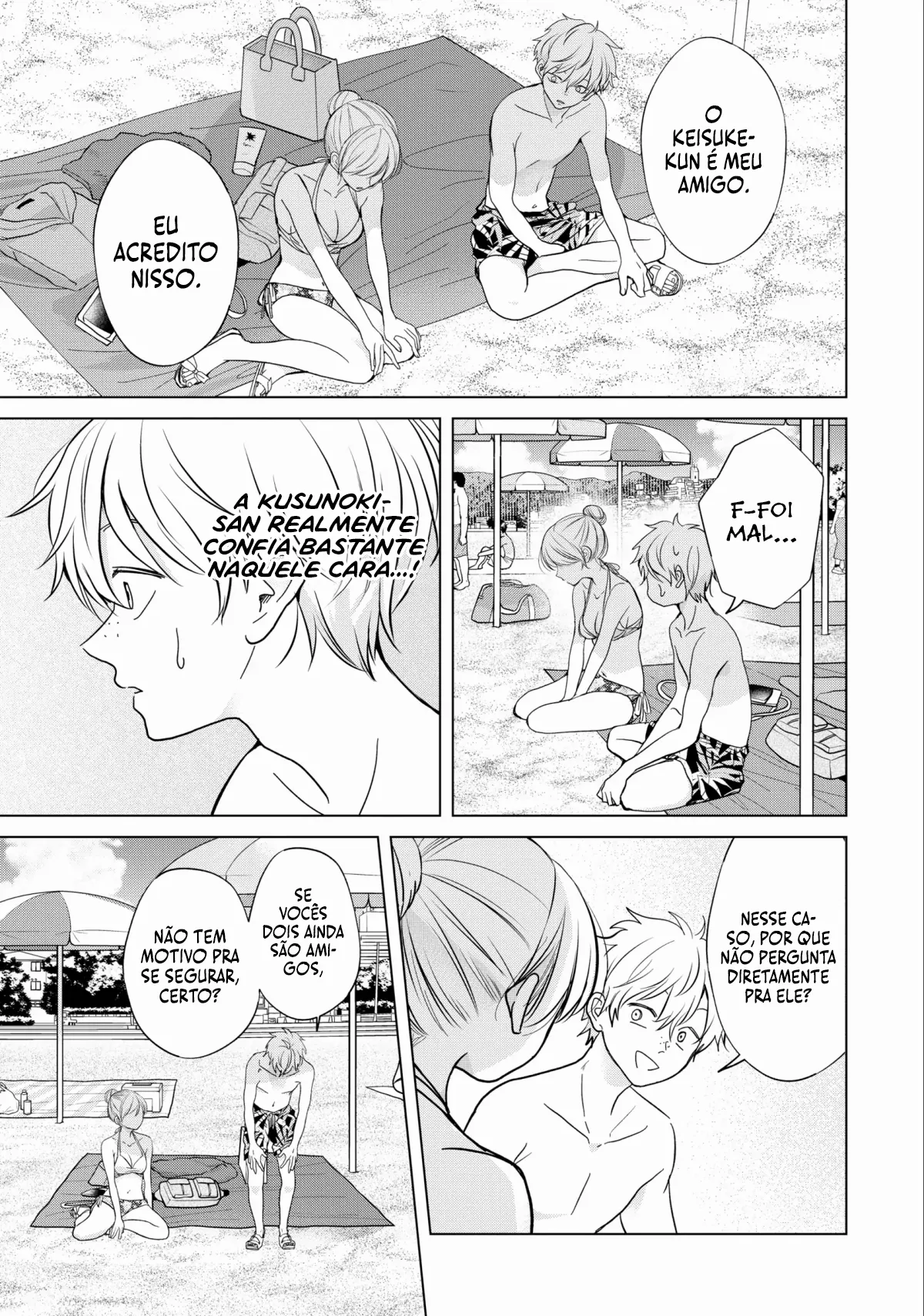 Kusunoki Fracassou em Estrear no Ensino Médio Capitulo 28 Pagina 8