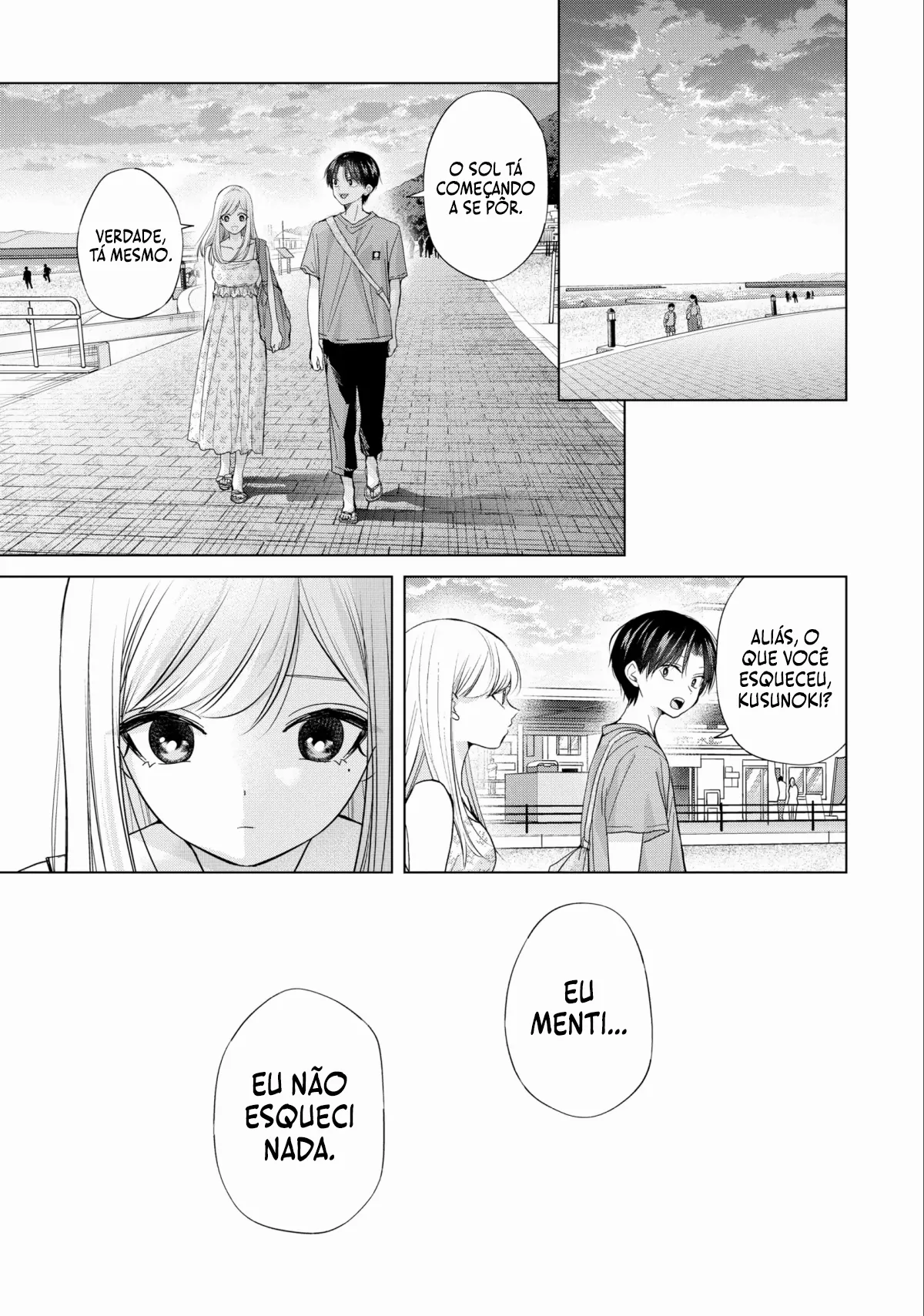 Kusunoki Fracassou em Estrear no Ensino Médio Capitulo 28 Pagina 20