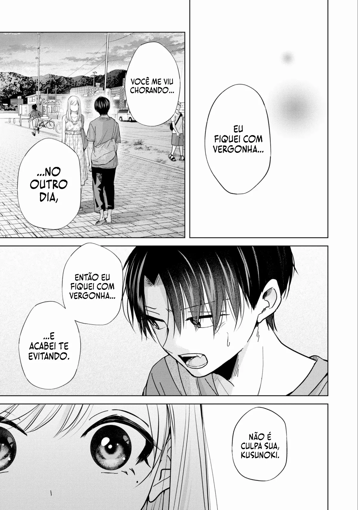 Kusunoki Fracassou em Estrear no Ensino Médio Capitulo 28 Pagina 24