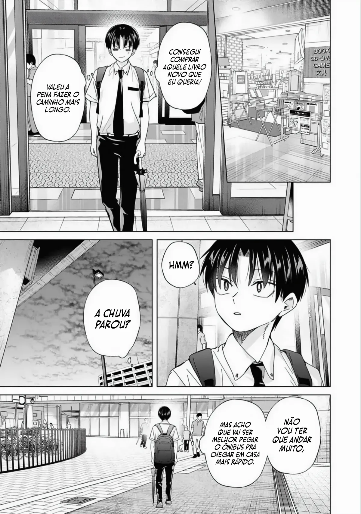 Kusunoki Fracassou em Estrear no Ensino Médio Capitulo 29 Pagina 8