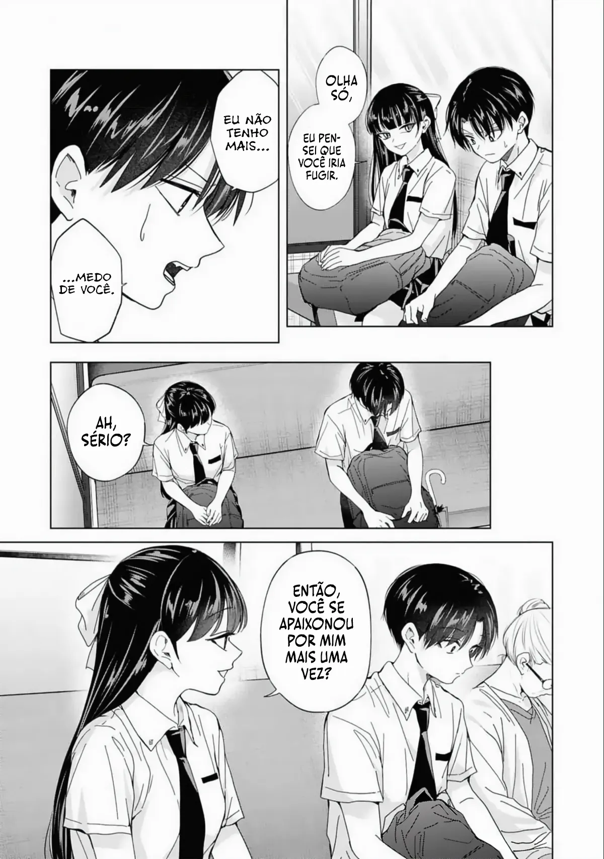 Kusunoki Fracassou em Estrear no Ensino Médio Capitulo 29 Pagina 14