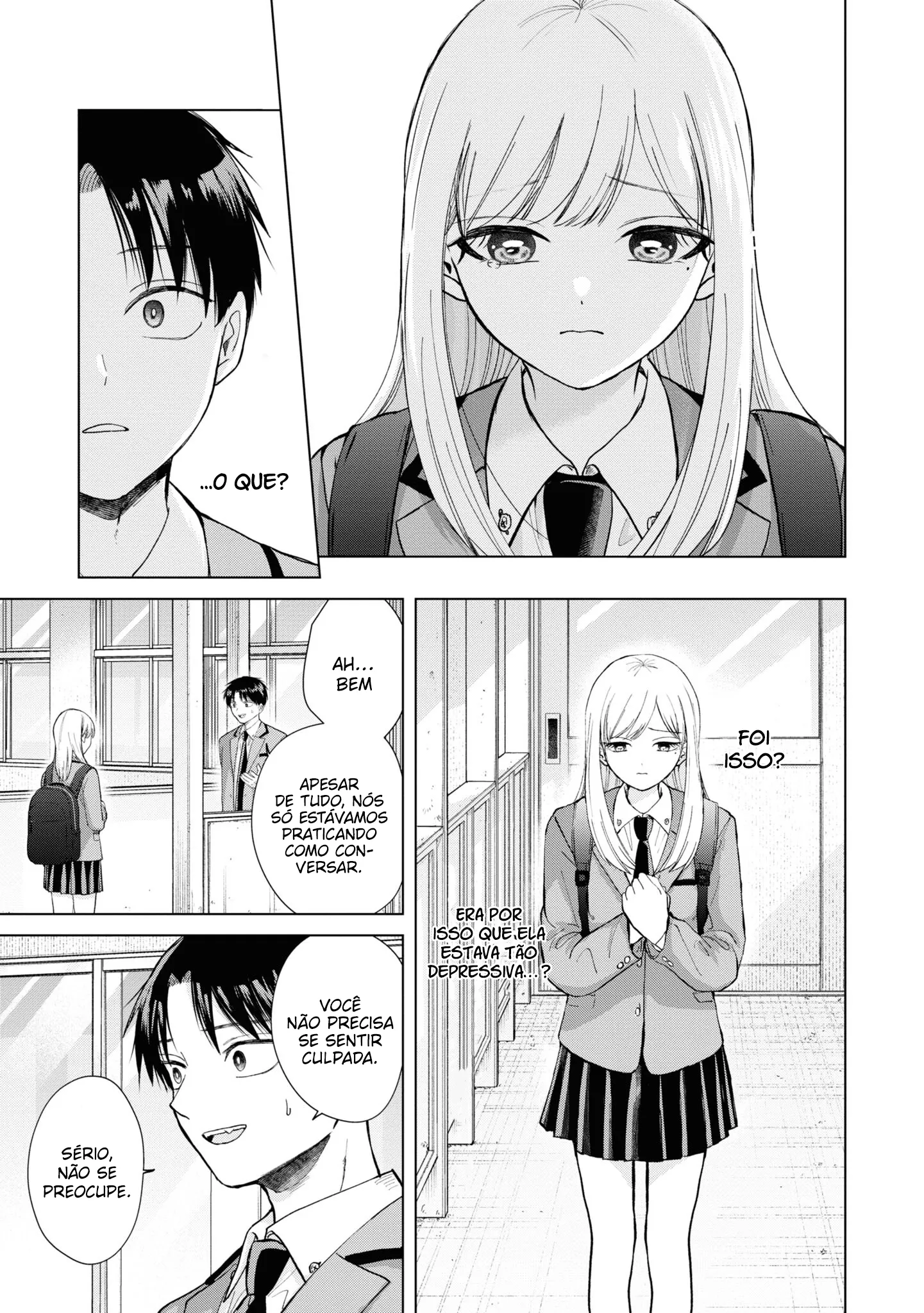 Kusunoki Fracassou em Estrear no Ensino Médio Capitulo 3 Pagina 18