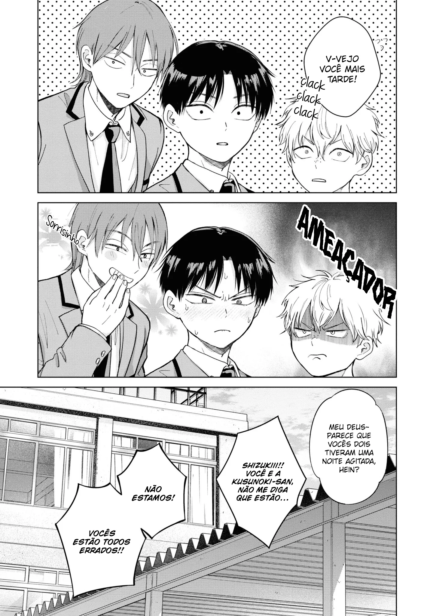 Kusunoki Fracassou em Estrear no Ensino Médio Capitulo 3 Pagina 24