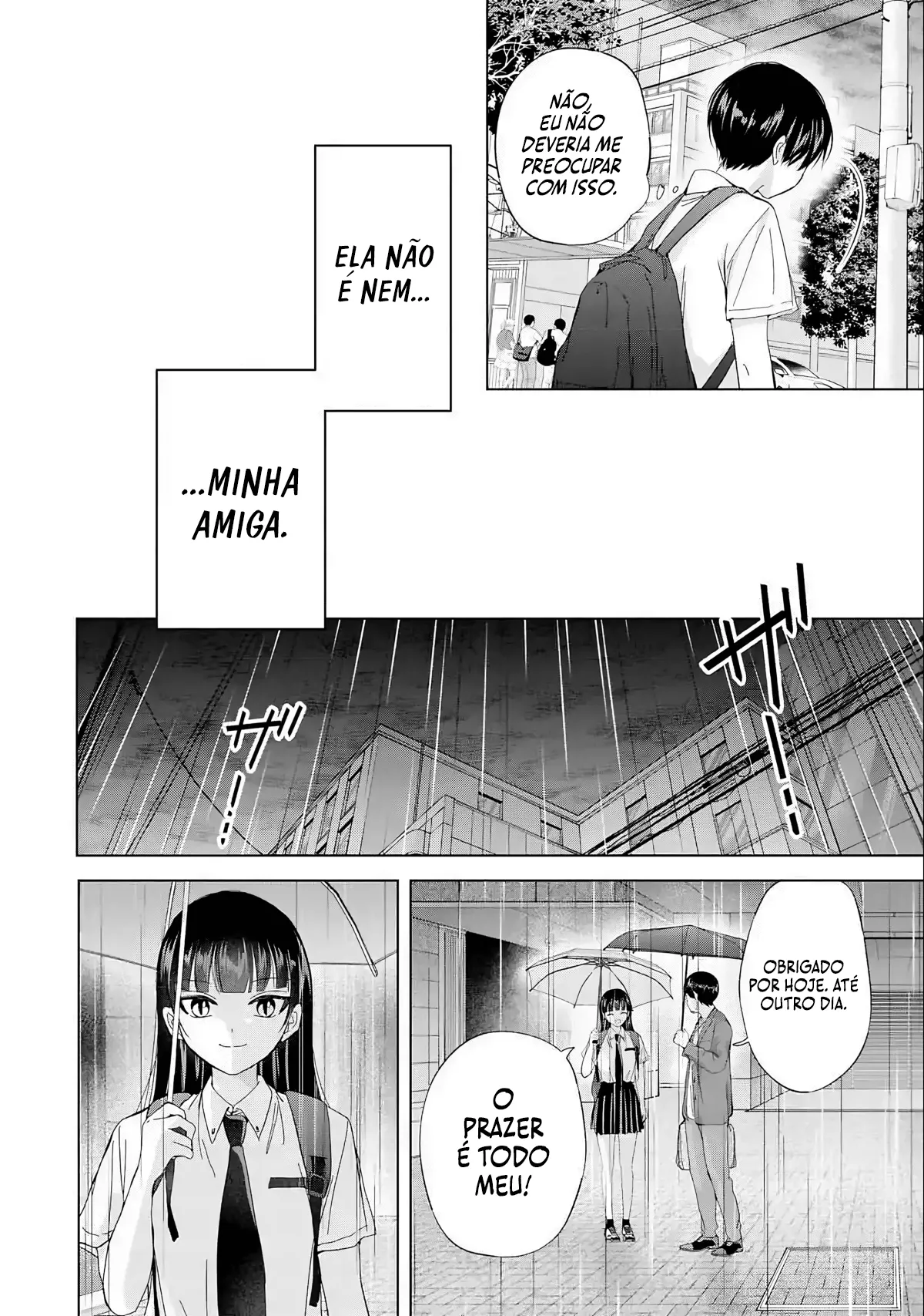 Kusunoki Fracassou em Estrear no Ensino Médio Capitulo 30 Pagina 5