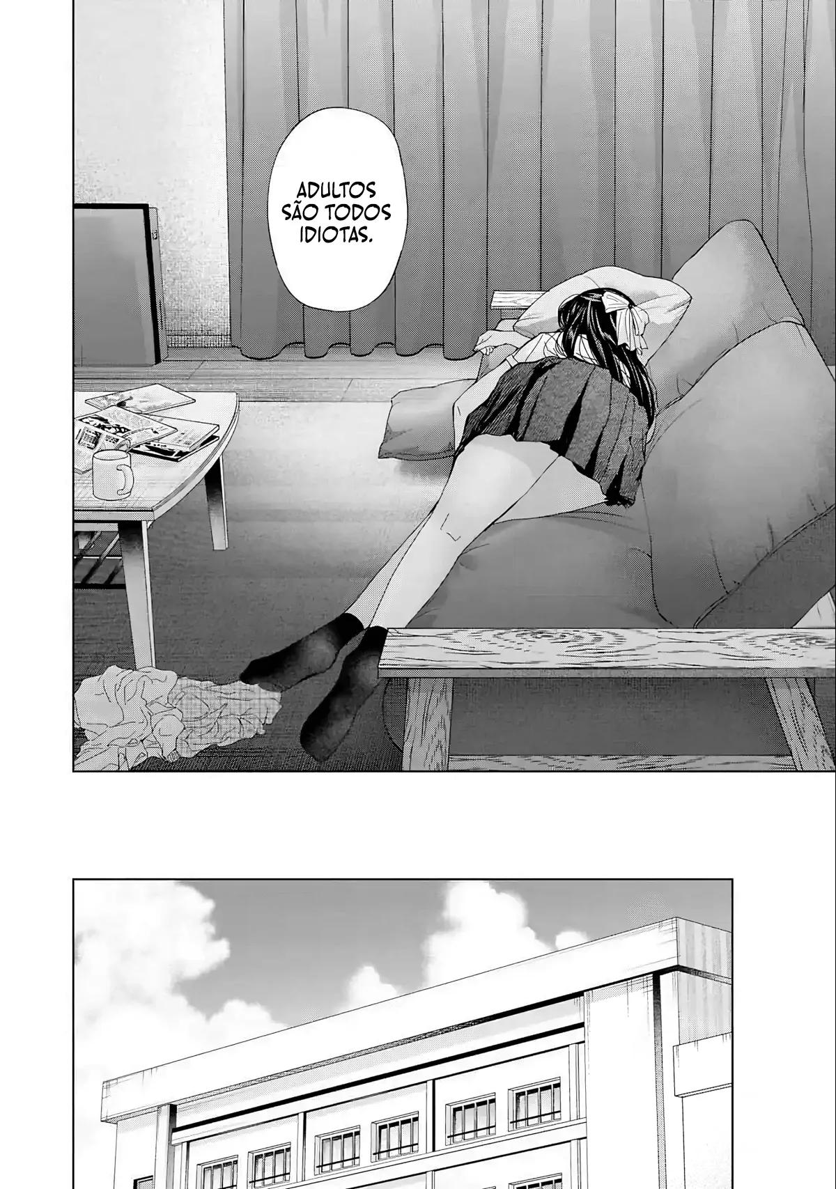 Kusunoki Fracassou em Estrear no Ensino Médio Capitulo 30 Pagina 7