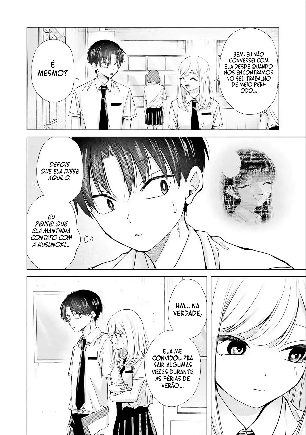 Kusunoki Fracassou em Estrear no Ensino Médio Capitulo 30 Pagina 9