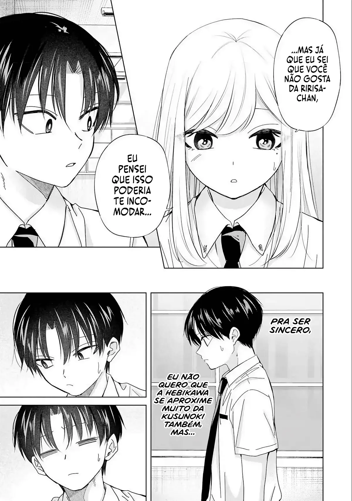 Kusunoki Fracassou em Estrear no Ensino Médio Capitulo 30 Pagina 10