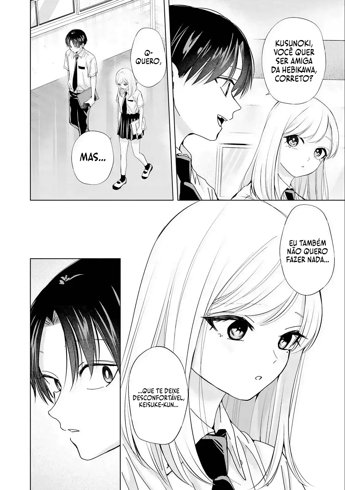 Kusunoki Fracassou em Estrear no Ensino Médio Capitulo 30 Pagina 11