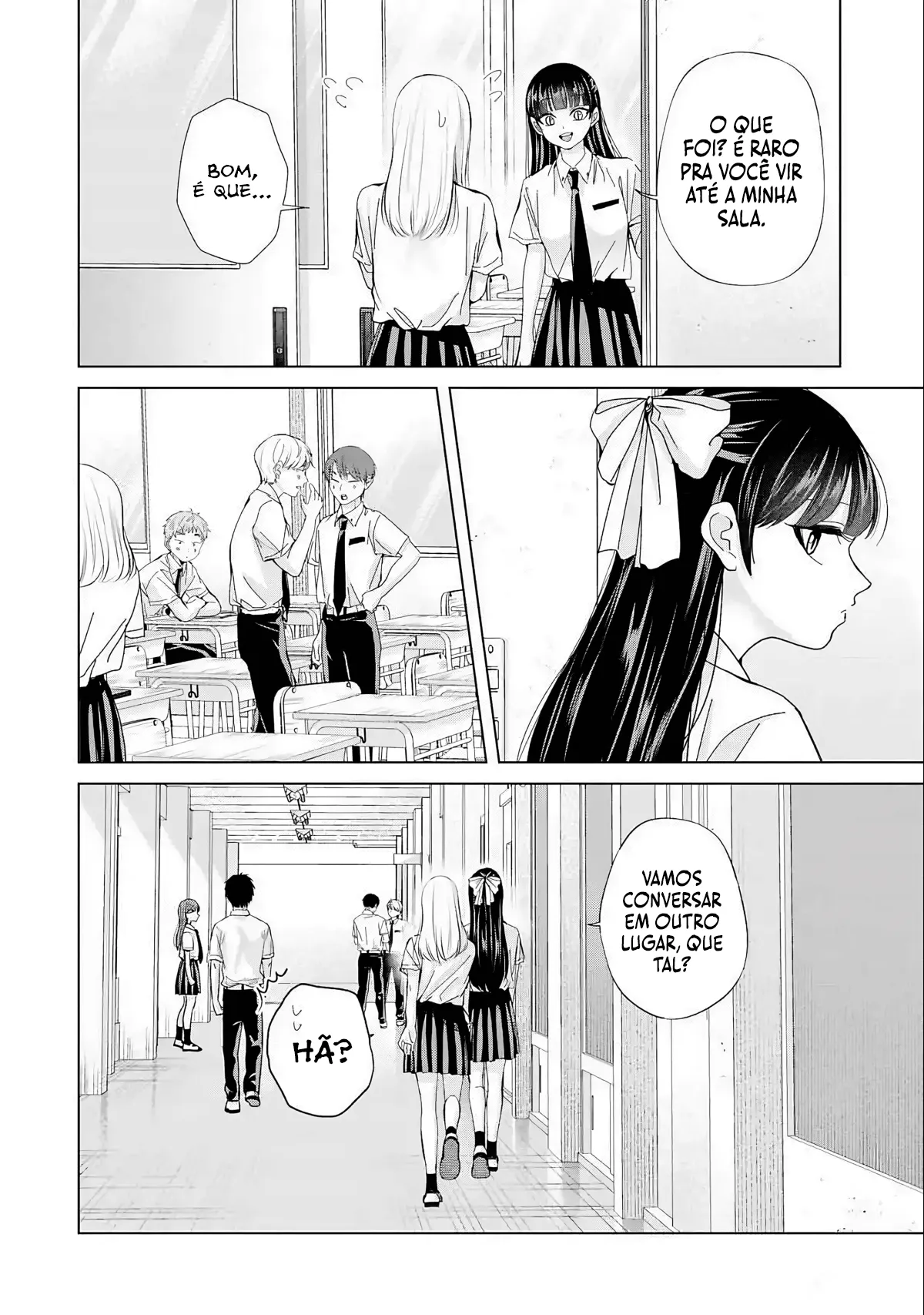 Kusunoki Fracassou em Estrear no Ensino Médio Capitulo 30 Pagina 17