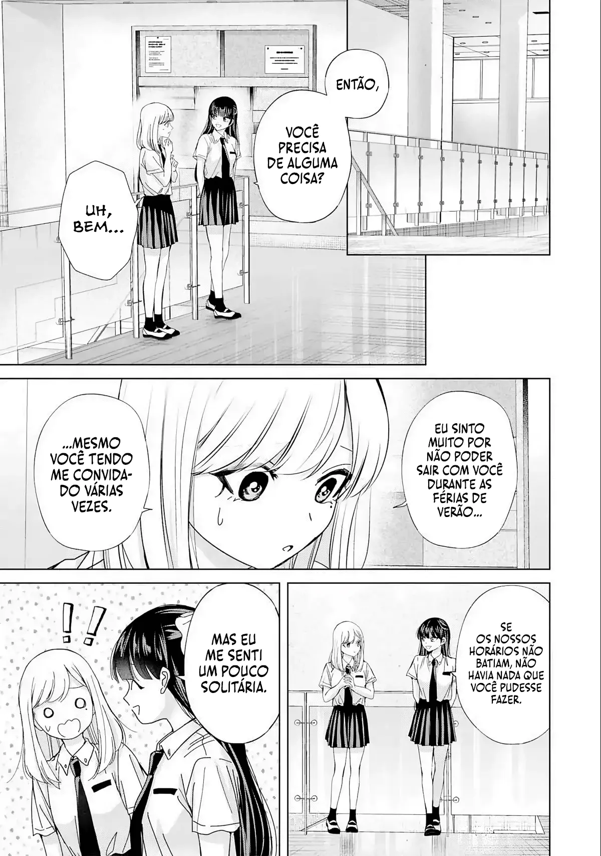 Kusunoki Fracassou em Estrear no Ensino Médio Capitulo 30 Pagina 18