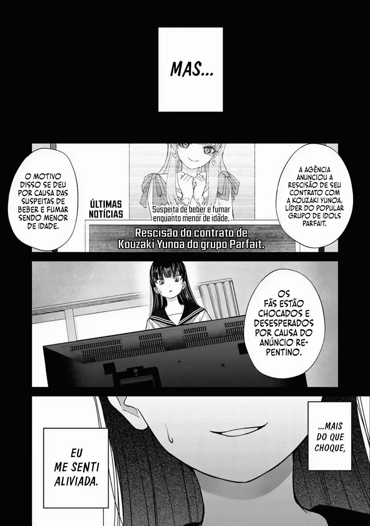 Kusunoki Fracassou em Estrear no Ensino Médio Capitulo 31 Pagina 19