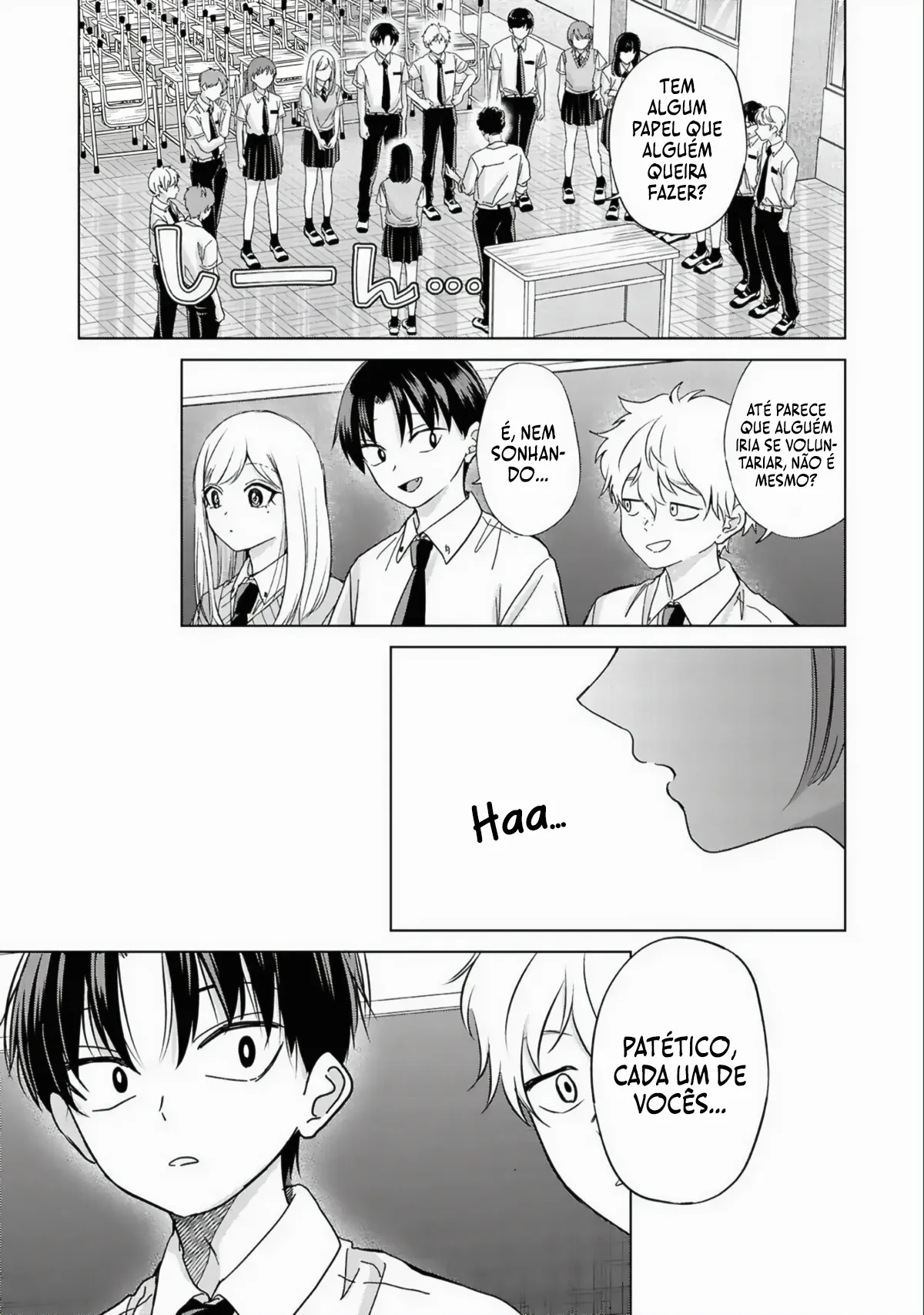 Kusunoki Fracassou em Estrear no Ensino Médio Capitulo 32 Pagina 6