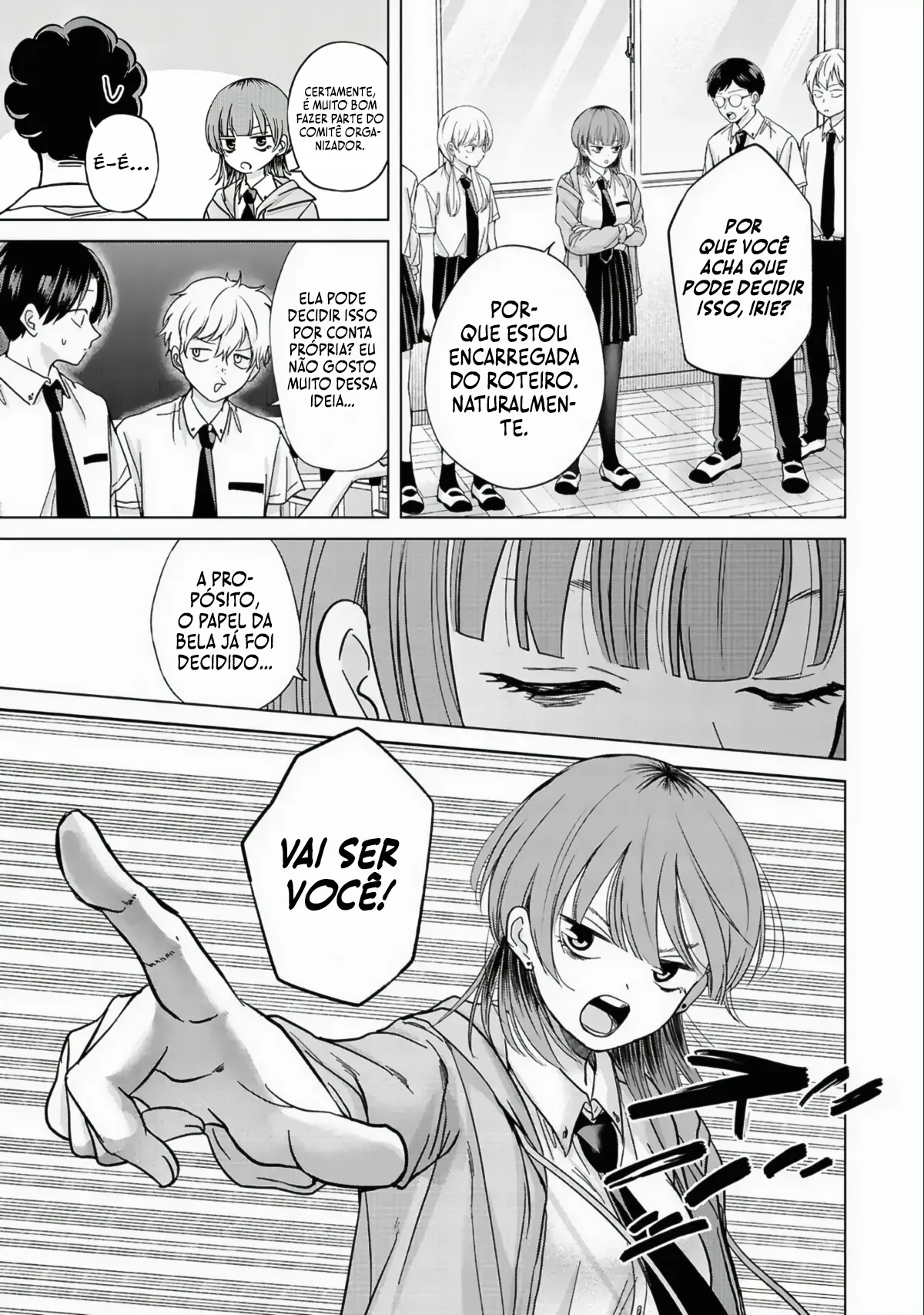 Kusunoki Fracassou em Estrear no Ensino Médio Capitulo 32 Pagina 8