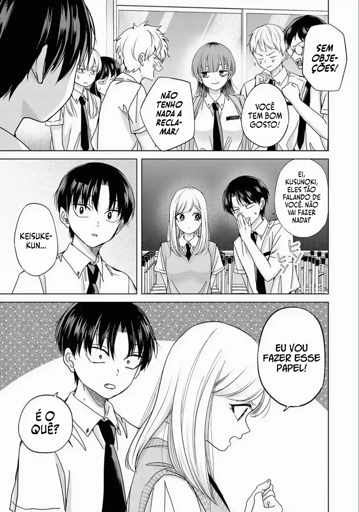 Kusunoki Fracassou em Estrear no Ensino Médio Capitulo 32 Pagina 10