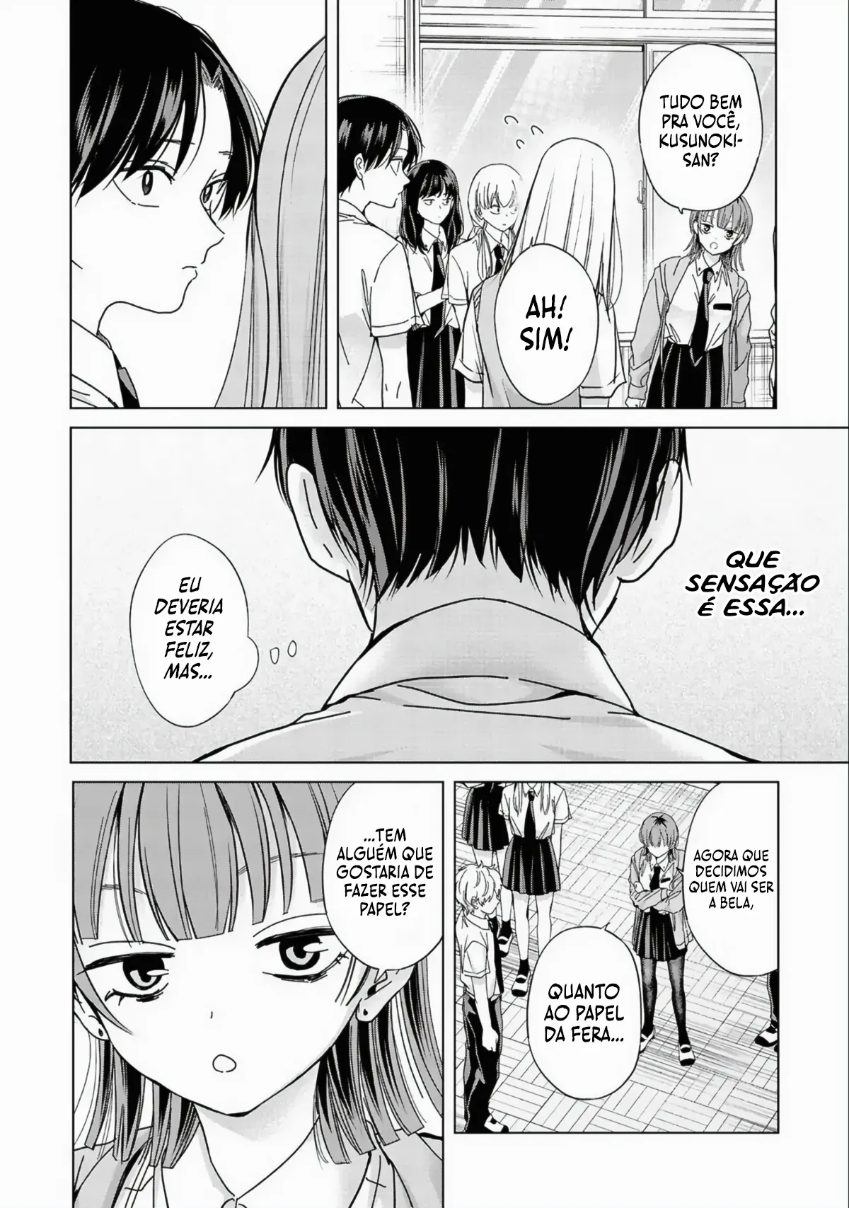 Kusunoki Fracassou em Estrear no Ensino Médio Capitulo 32 Pagina 13