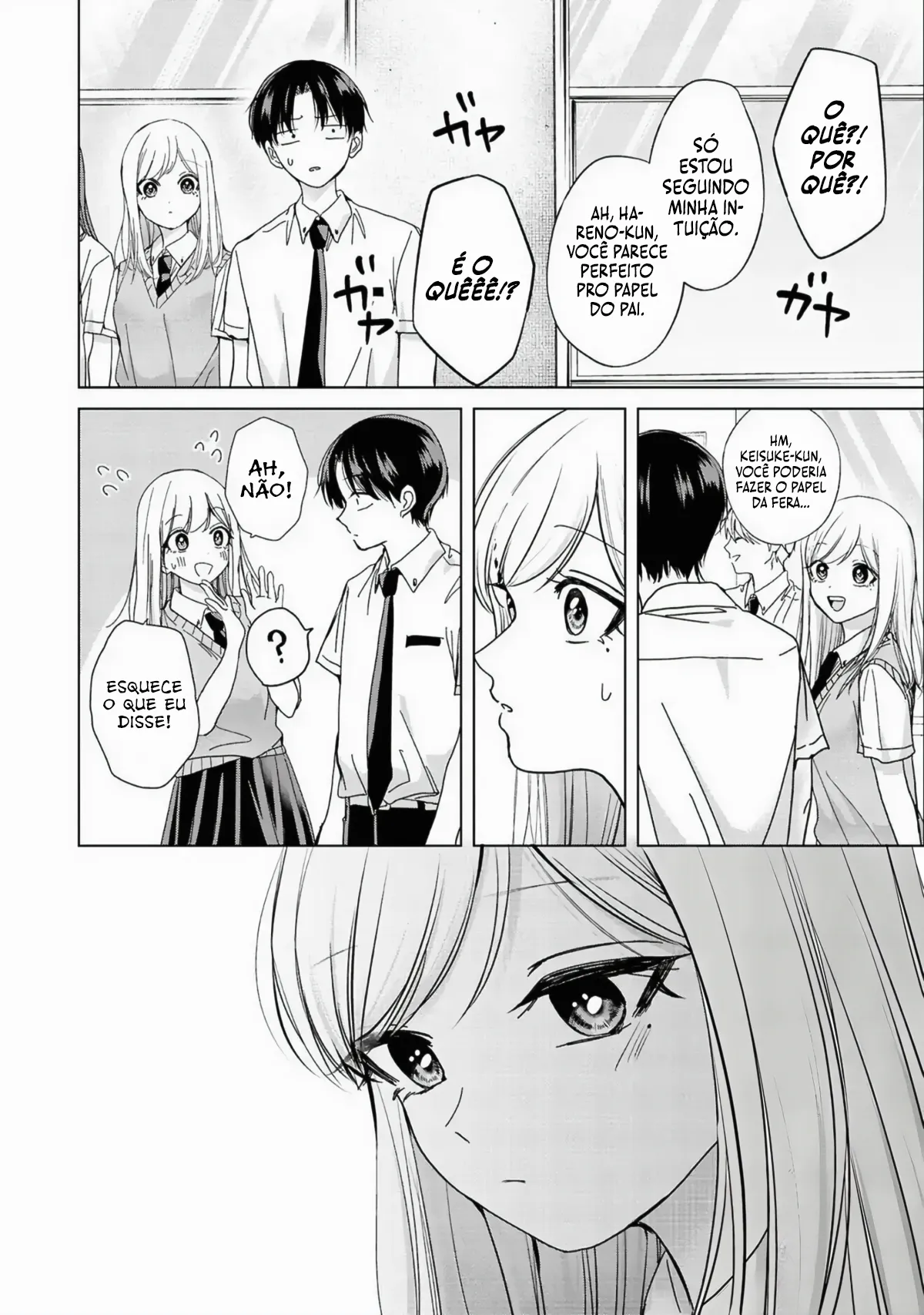 Kusunoki Fracassou em Estrear no Ensino Médio Capitulo 32 Pagina 15