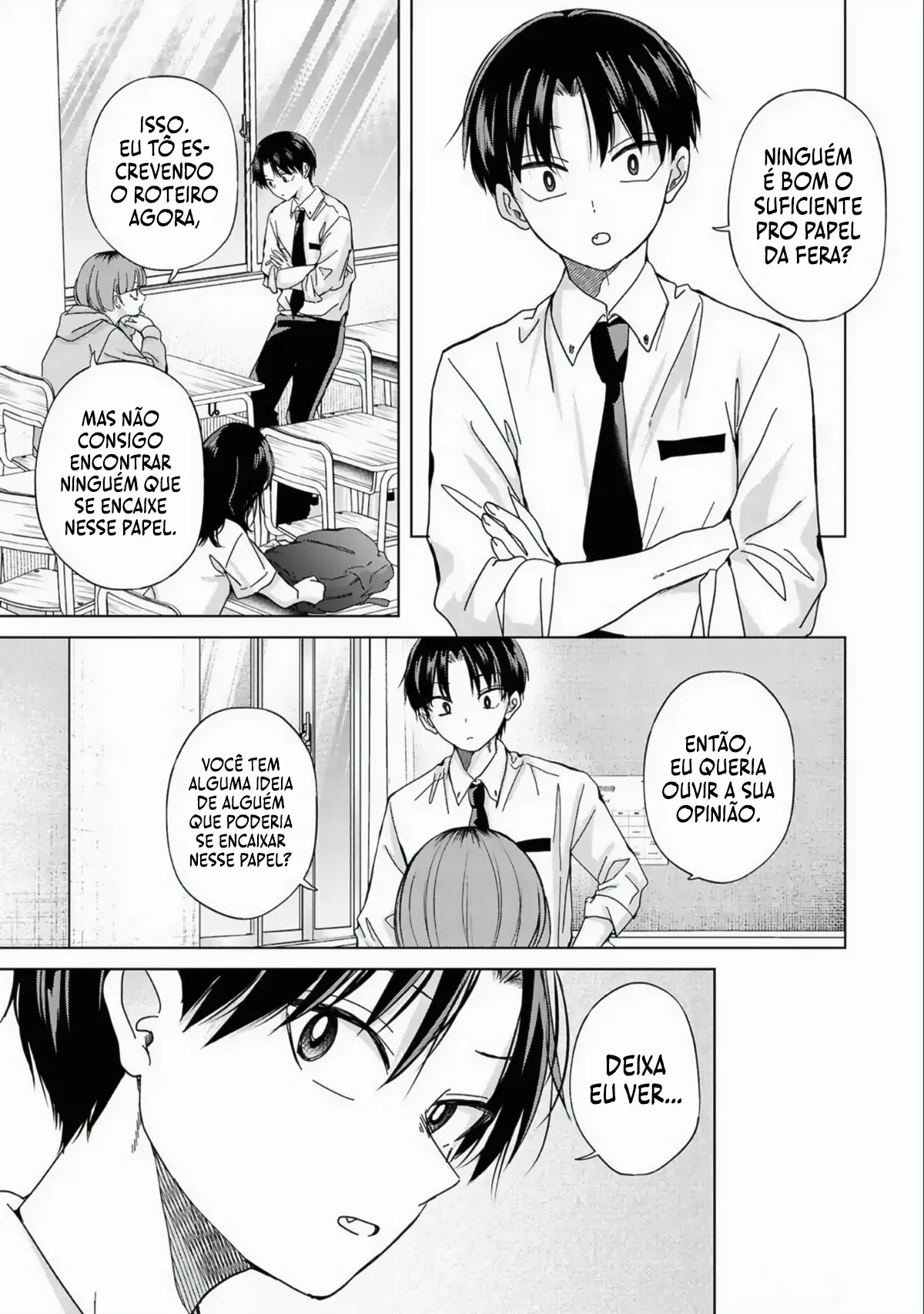 Kusunoki Fracassou em Estrear no Ensino Médio Capitulo 32 Pagina 22