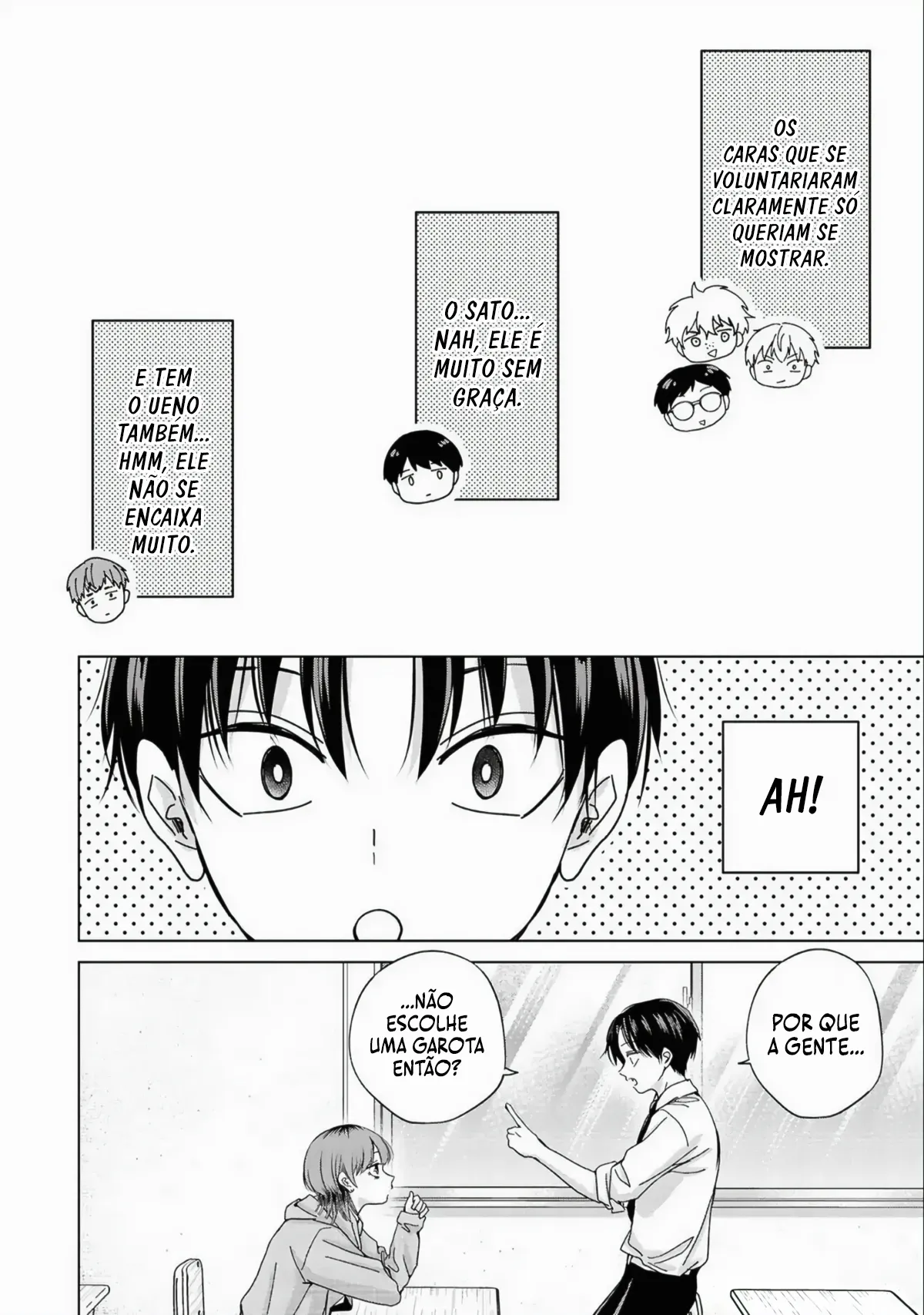 Kusunoki Fracassou em Estrear no Ensino Médio Capitulo 32 Pagina 23