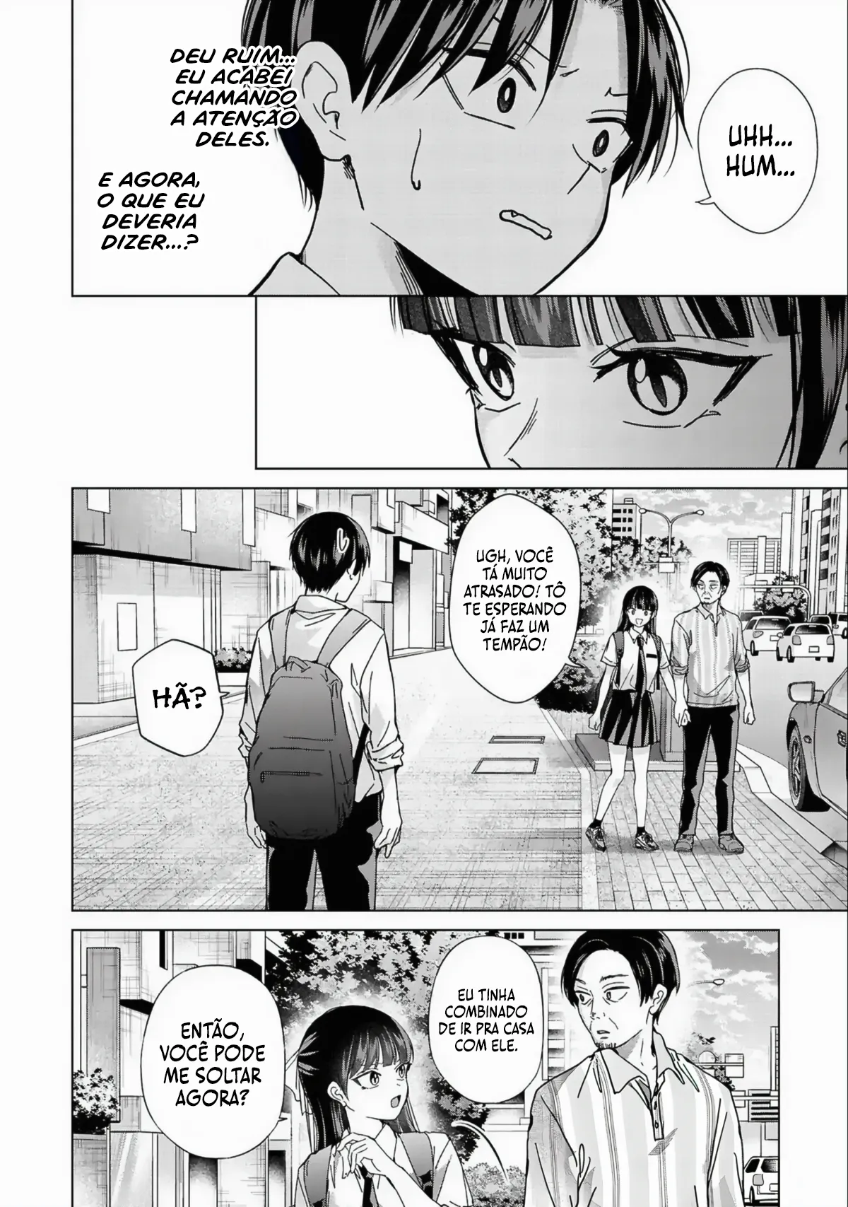 Kusunoki Fracassou em Estrear no Ensino Médio Capitulo 33 Pagina 5