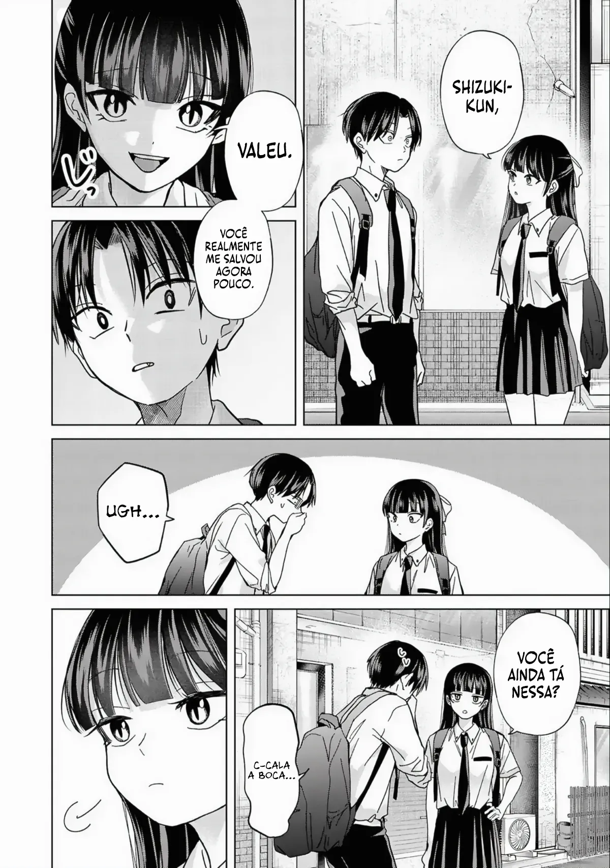 Kusunoki Fracassou em Estrear no Ensino Médio Capitulo 33 Pagina 7