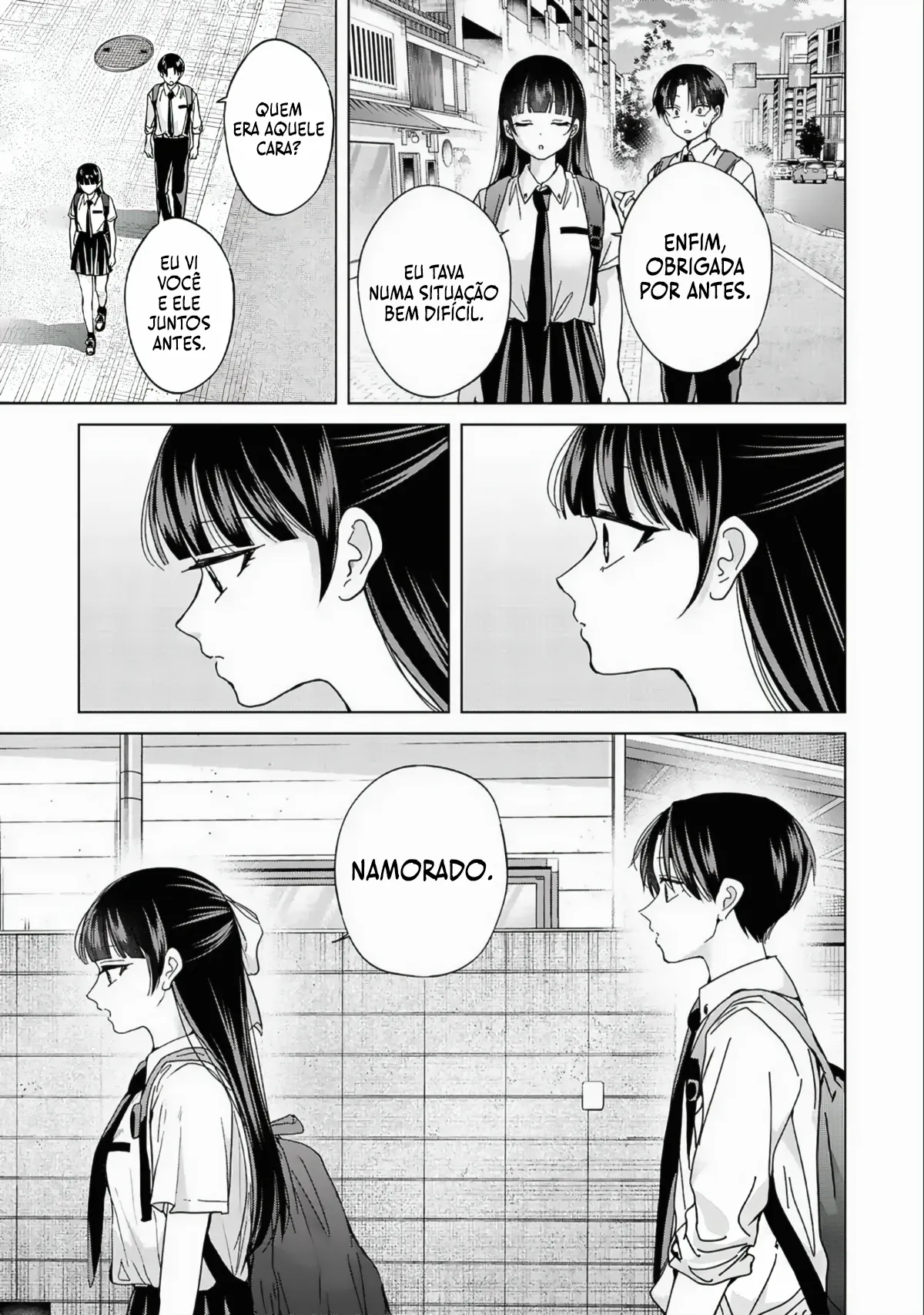 Kusunoki Fracassou em Estrear no Ensino Médio Capitulo 33 Pagina 8