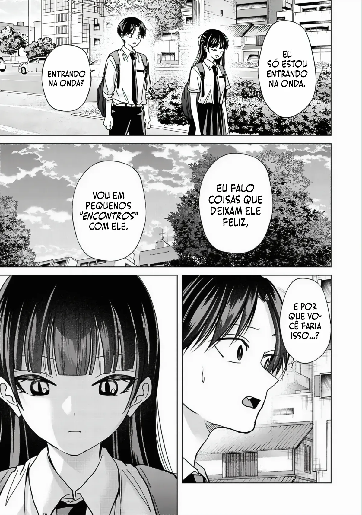 Kusunoki Fracassou em Estrear no Ensino Médio Capitulo 33 Pagina 12