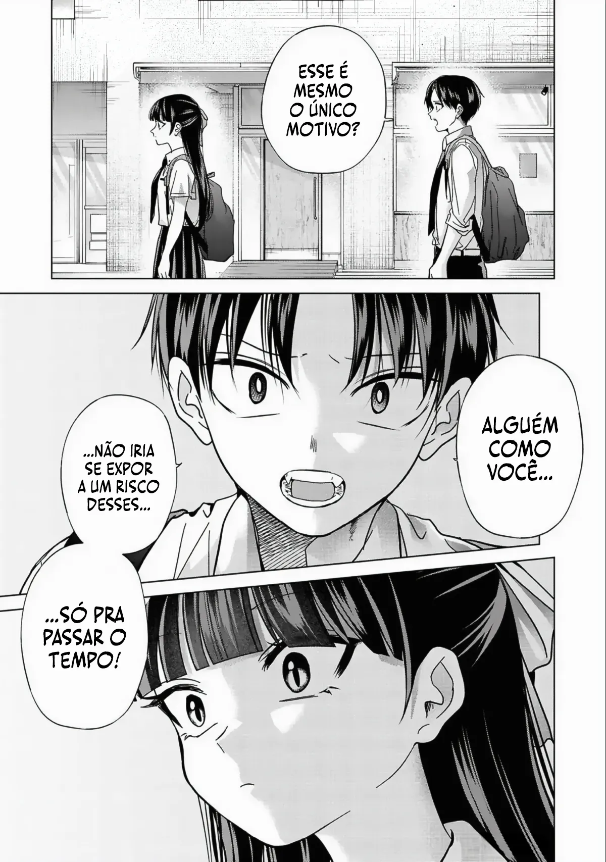 Kusunoki Fracassou em Estrear no Ensino Médio Capitulo 33 Pagina 14