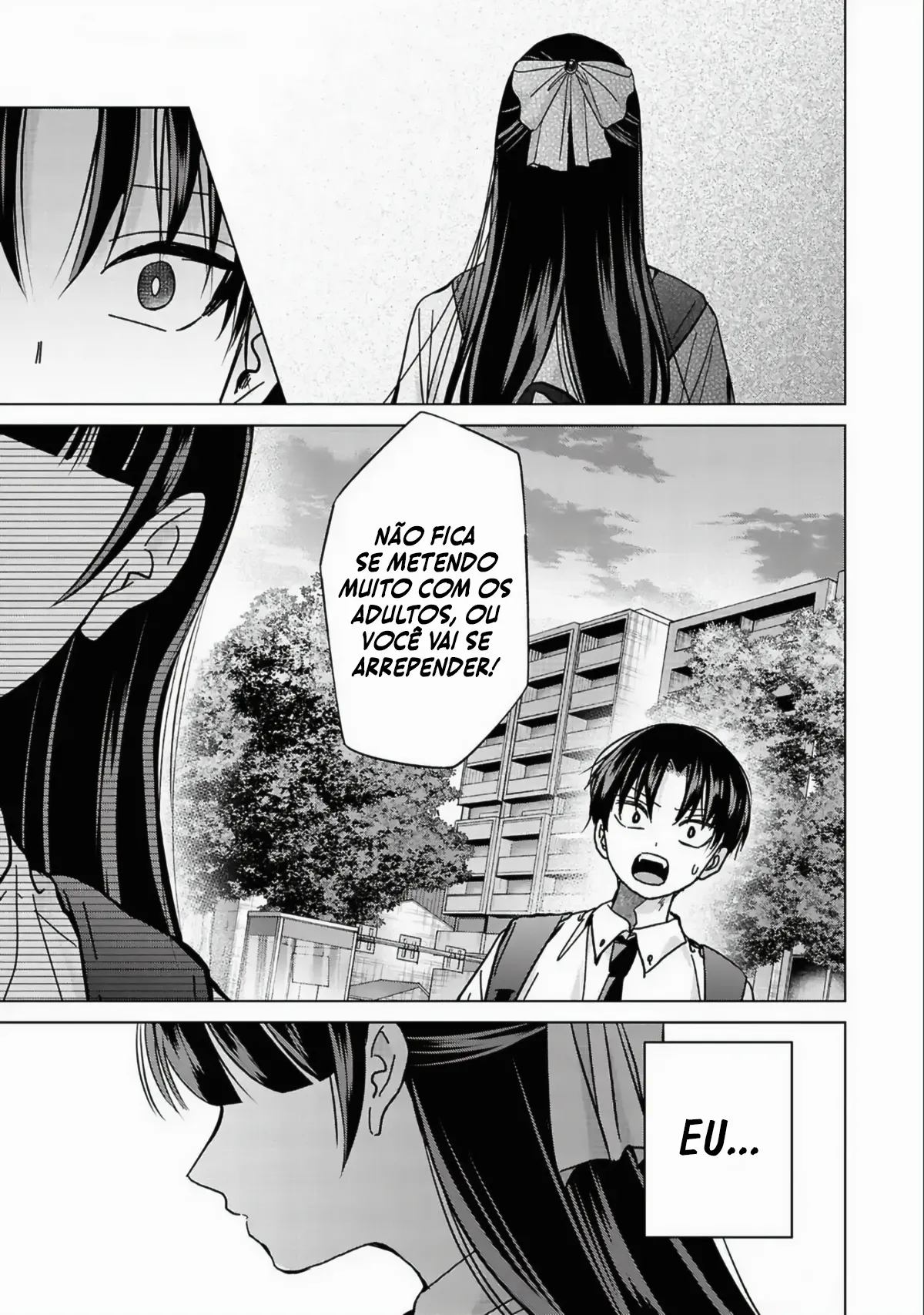 Kusunoki Fracassou em Estrear no Ensino Médio Capitulo 33 Pagina 16