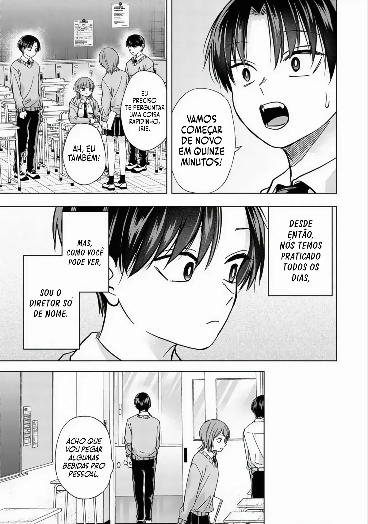 Kusunoki Fracassou em Estrear no Ensino Médio Capitulo 33 Pagina 20