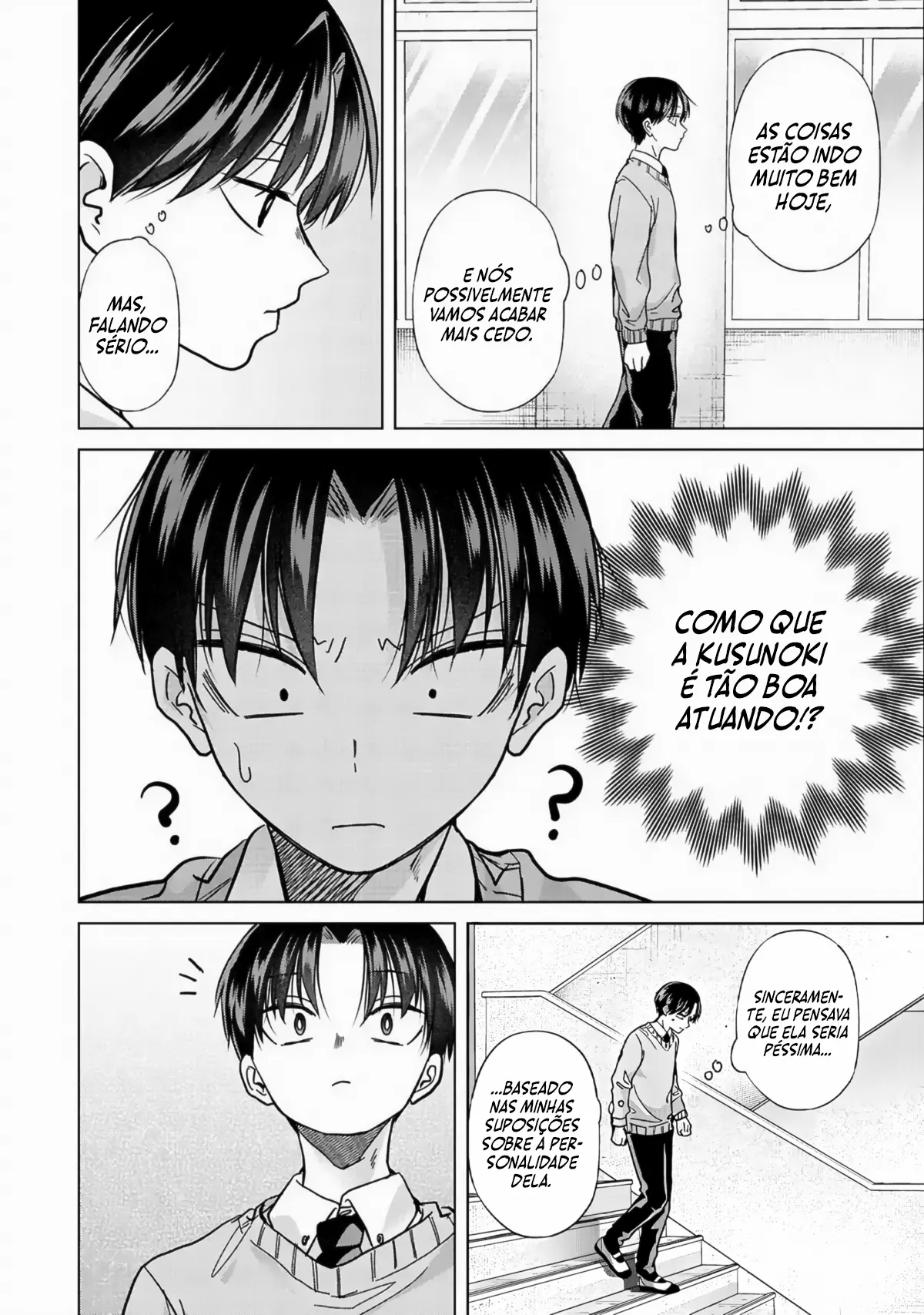 Kusunoki Fracassou em Estrear no Ensino Médio Capitulo 33 Pagina 21