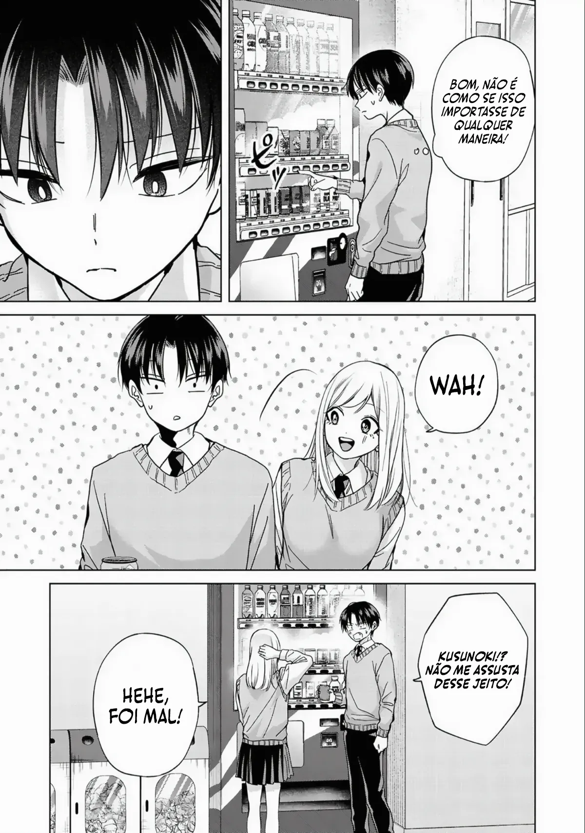 Kusunoki Fracassou em Estrear no Ensino Médio Capitulo 33 Pagina 24