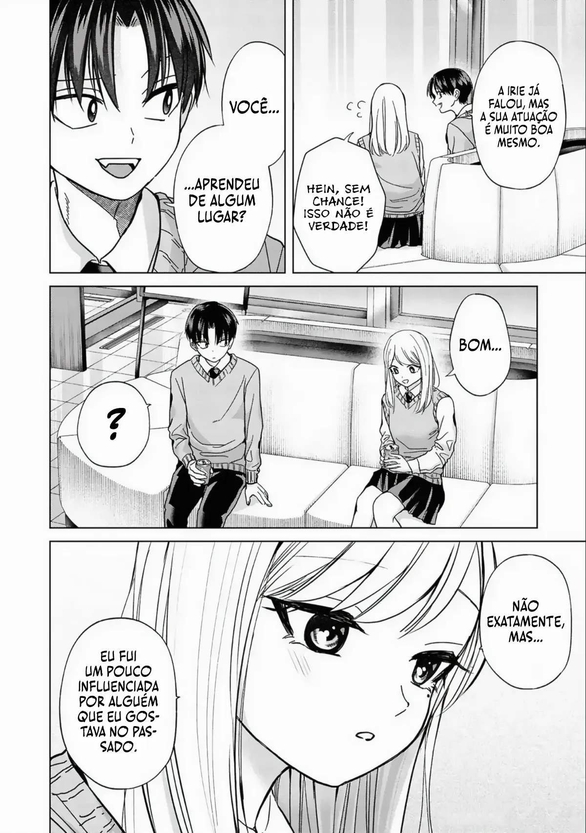 Kusunoki Fracassou em Estrear no Ensino Médio Capitulo 33 Pagina 27