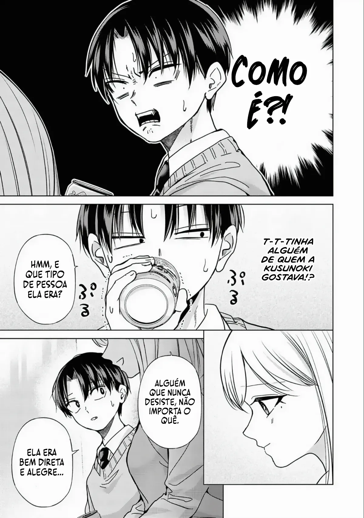 Kusunoki Fracassou em Estrear no Ensino Médio Capitulo 33 Pagina 28